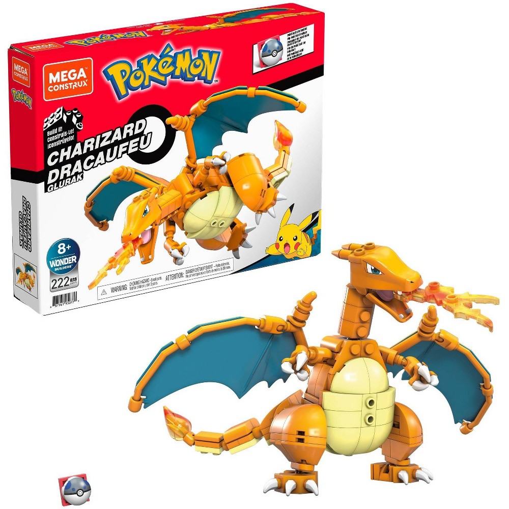 Mega Construx Pokemon Charizard Construction Set -