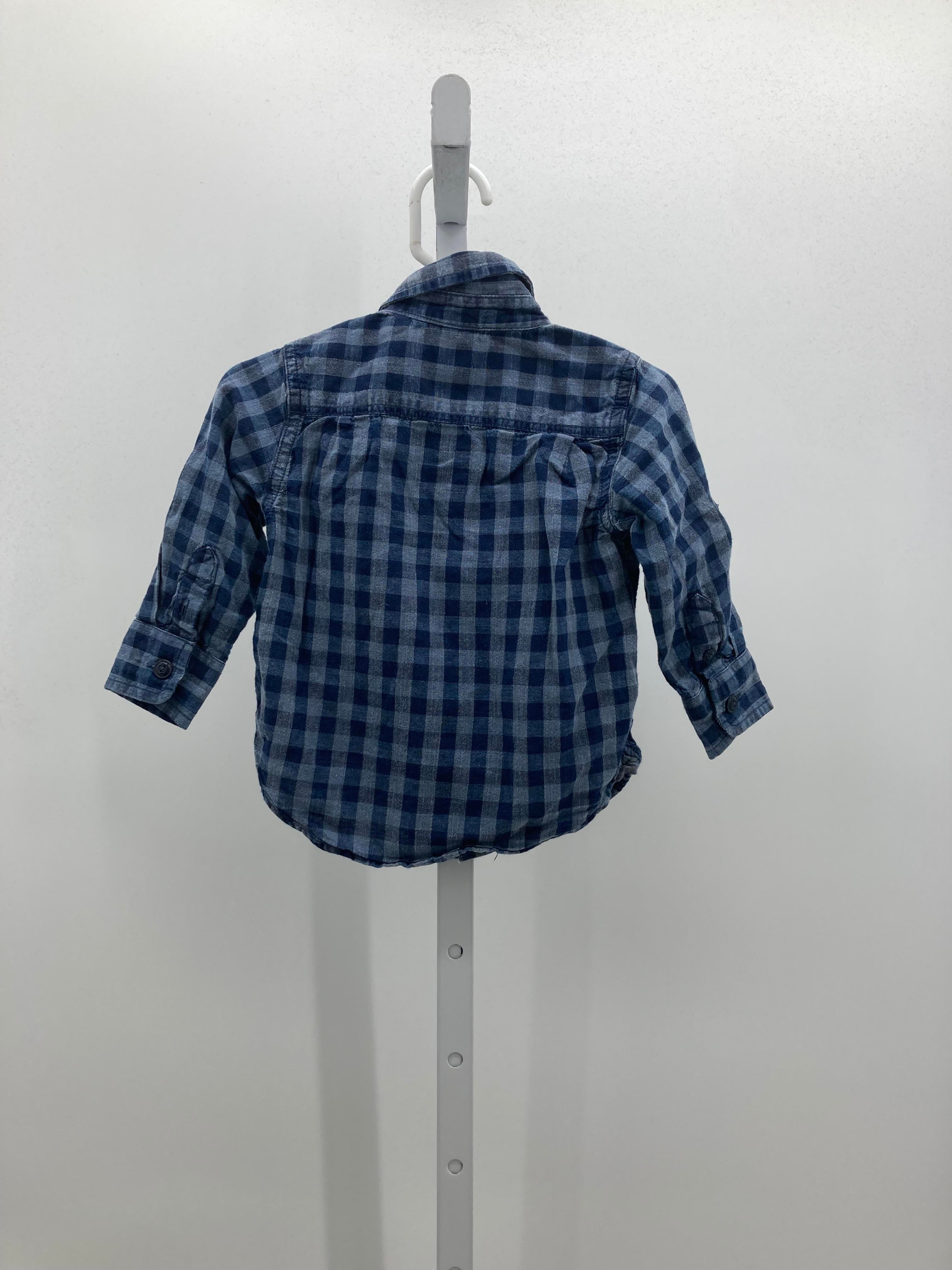 PLAID BTN DOWN