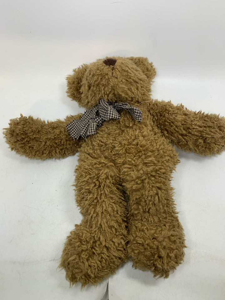 PLAID BOY SHAGGY BOYDS BEAR.