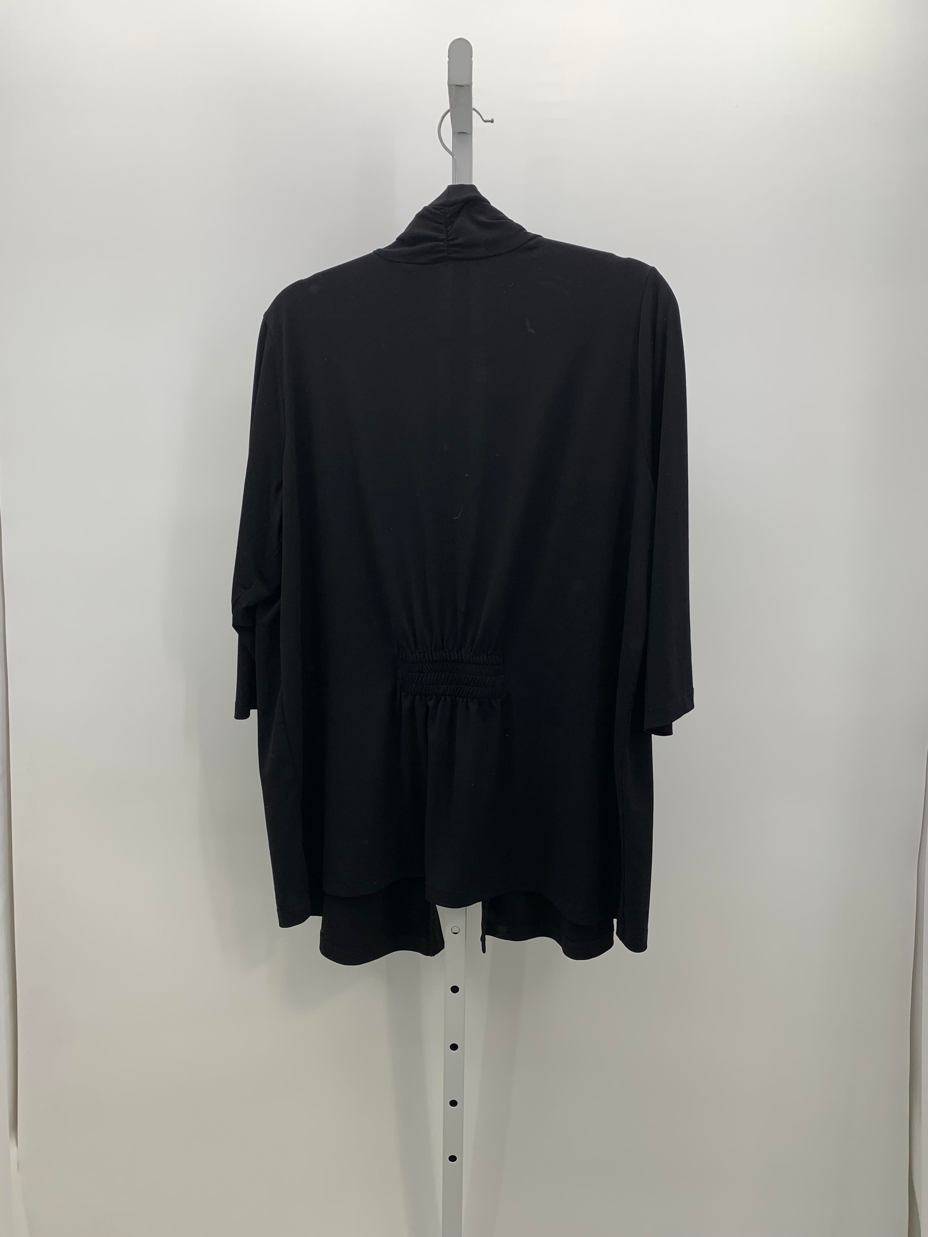 Susan Graver Size 1X Womens Cardigan