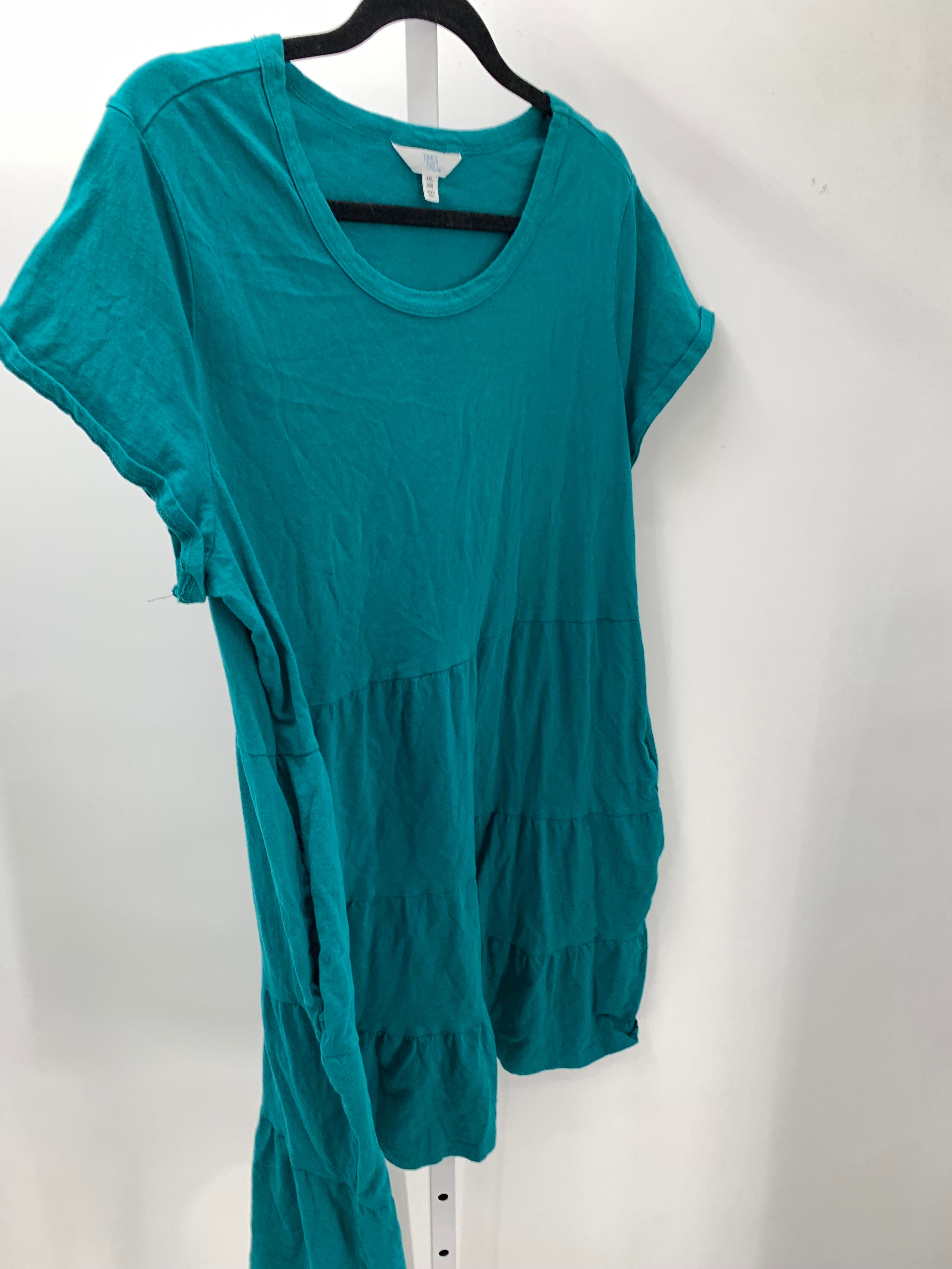 Time and Tru Size XXL Misses Short Sleeve Dress