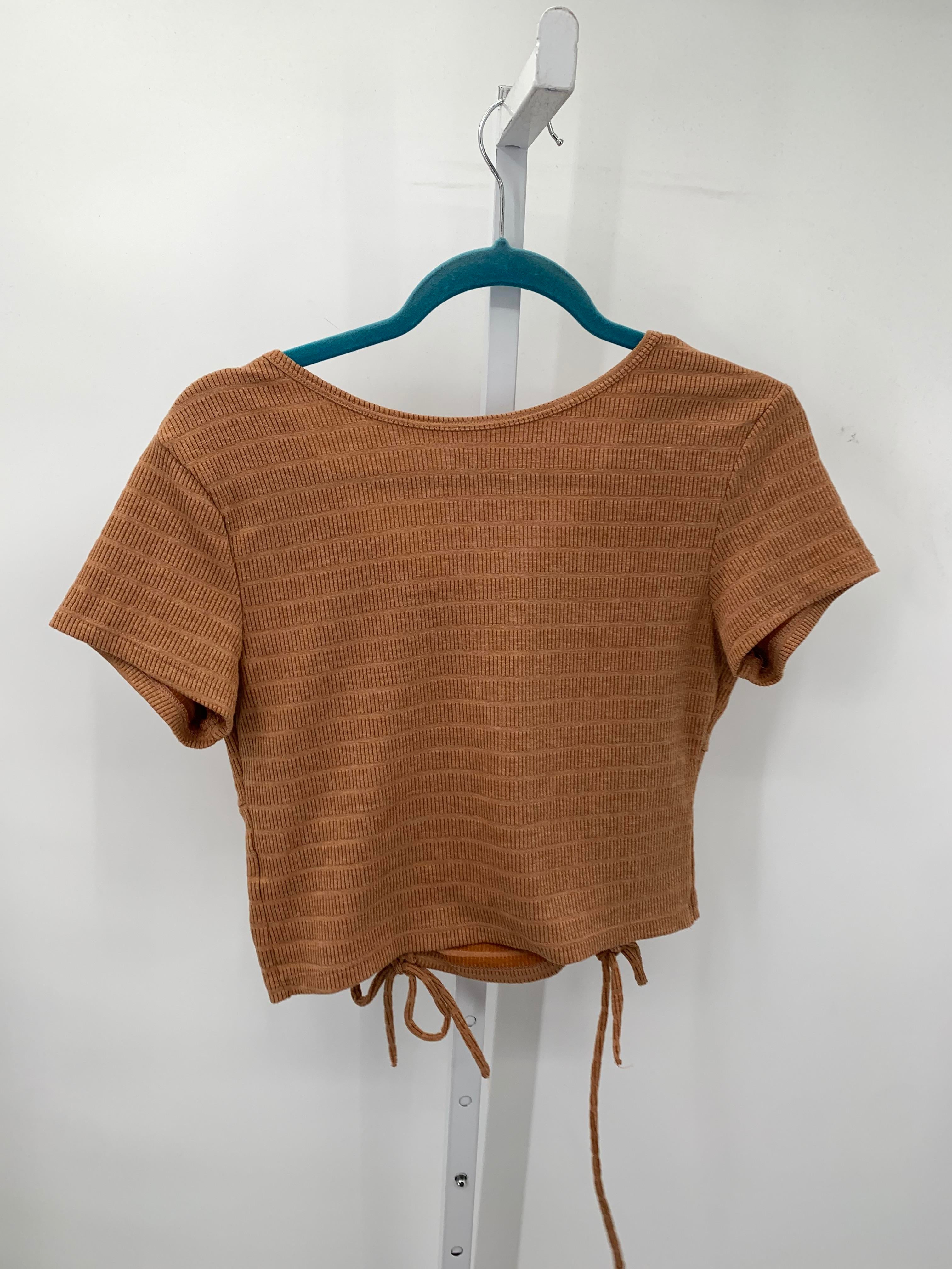 SO Size Large Juniors Short Sleeve Shirt