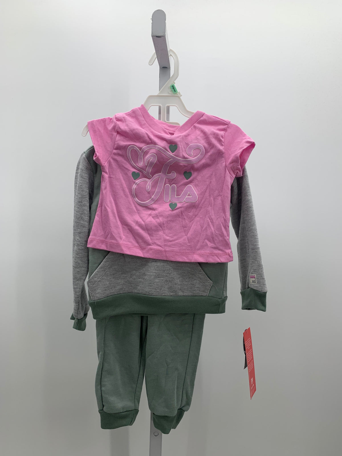 Fila Size 3T Girls 3 Pieces