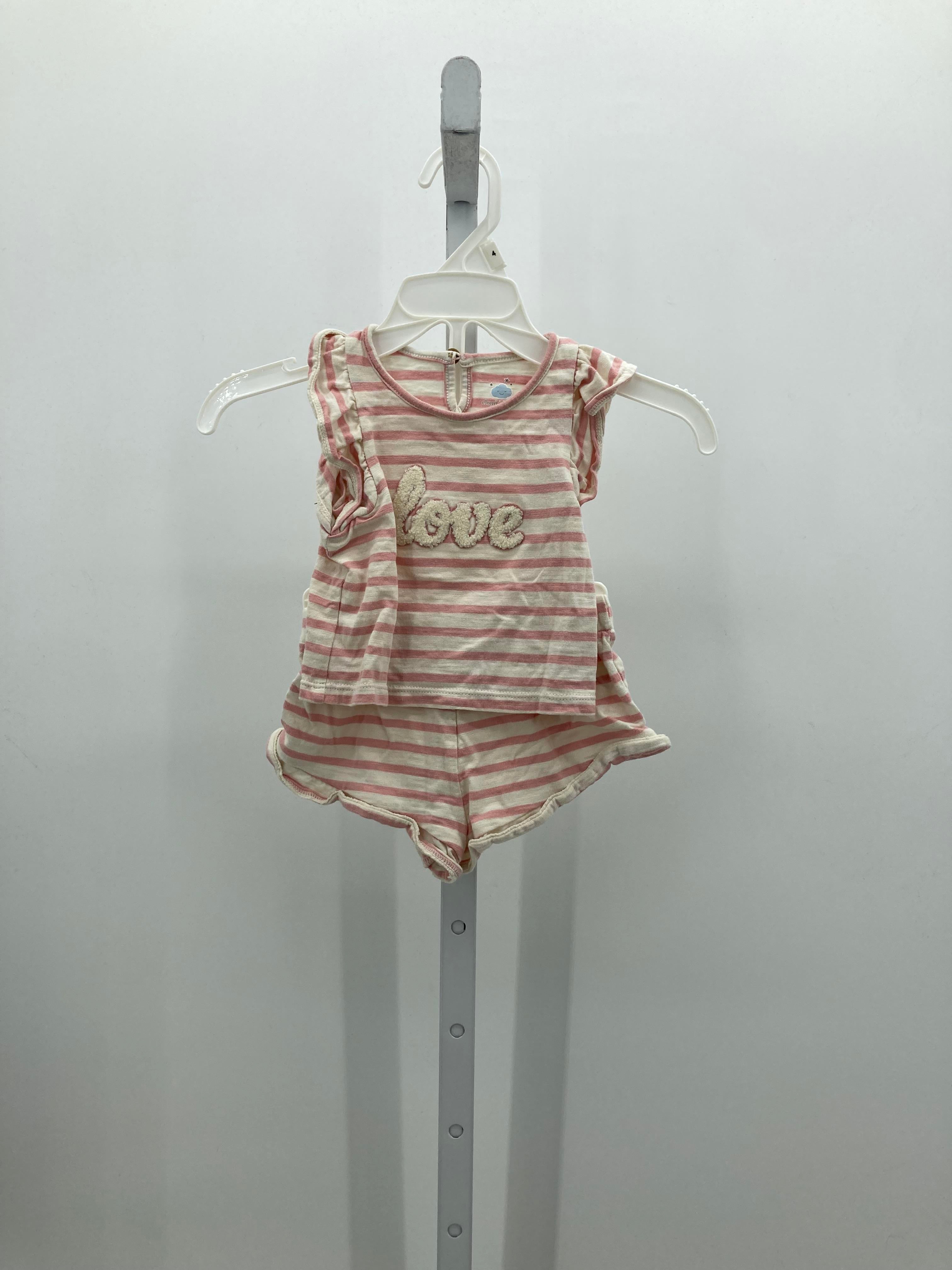 Cloud Island Size 0-3 months Girls 2 Pieces