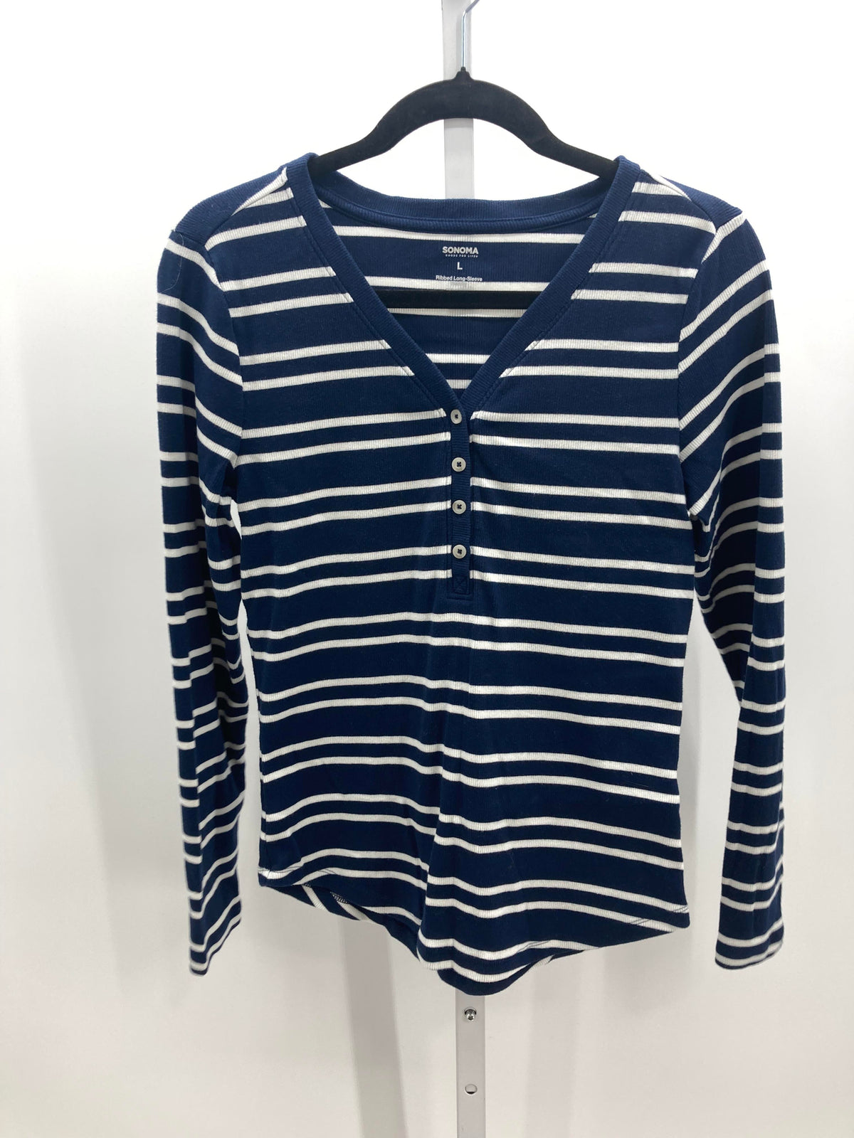 Sonoma Size Large Misses Long Sleeve Shirt