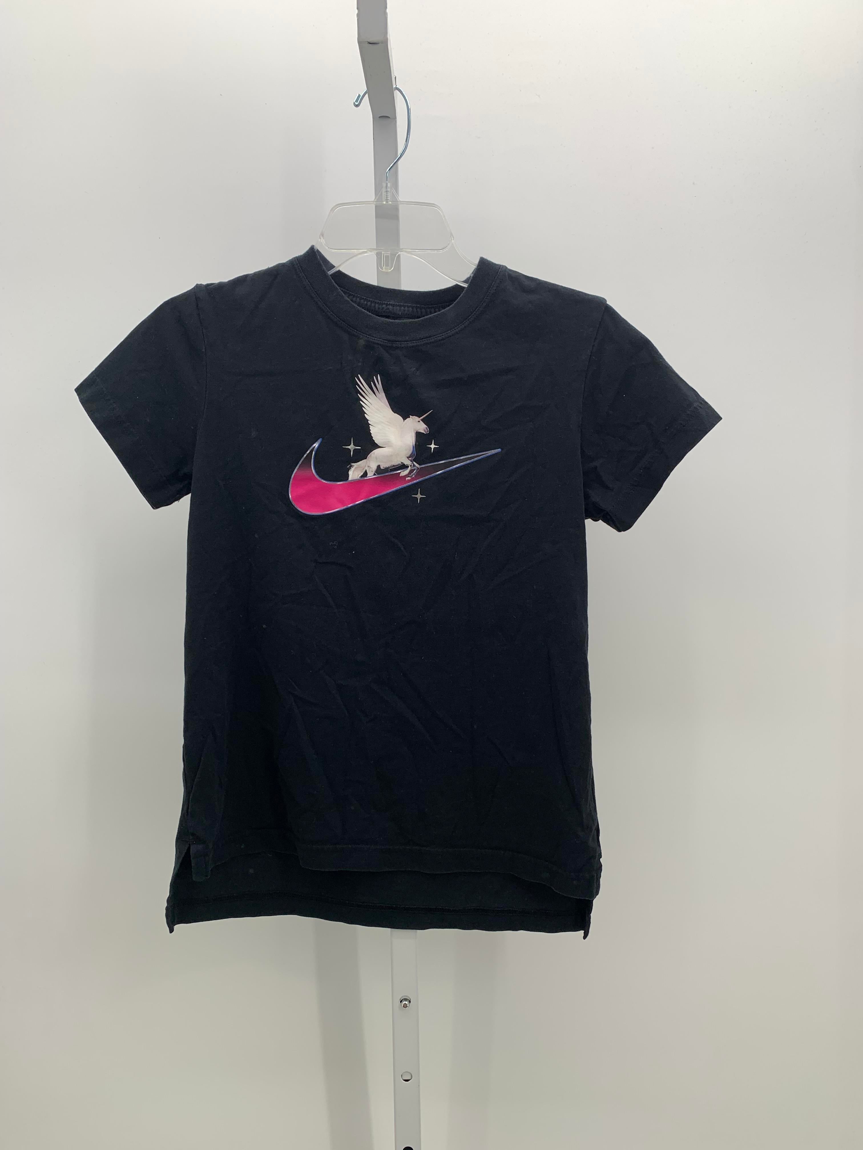 Nike Size 12-14 Girls Short Sleeve Shirt