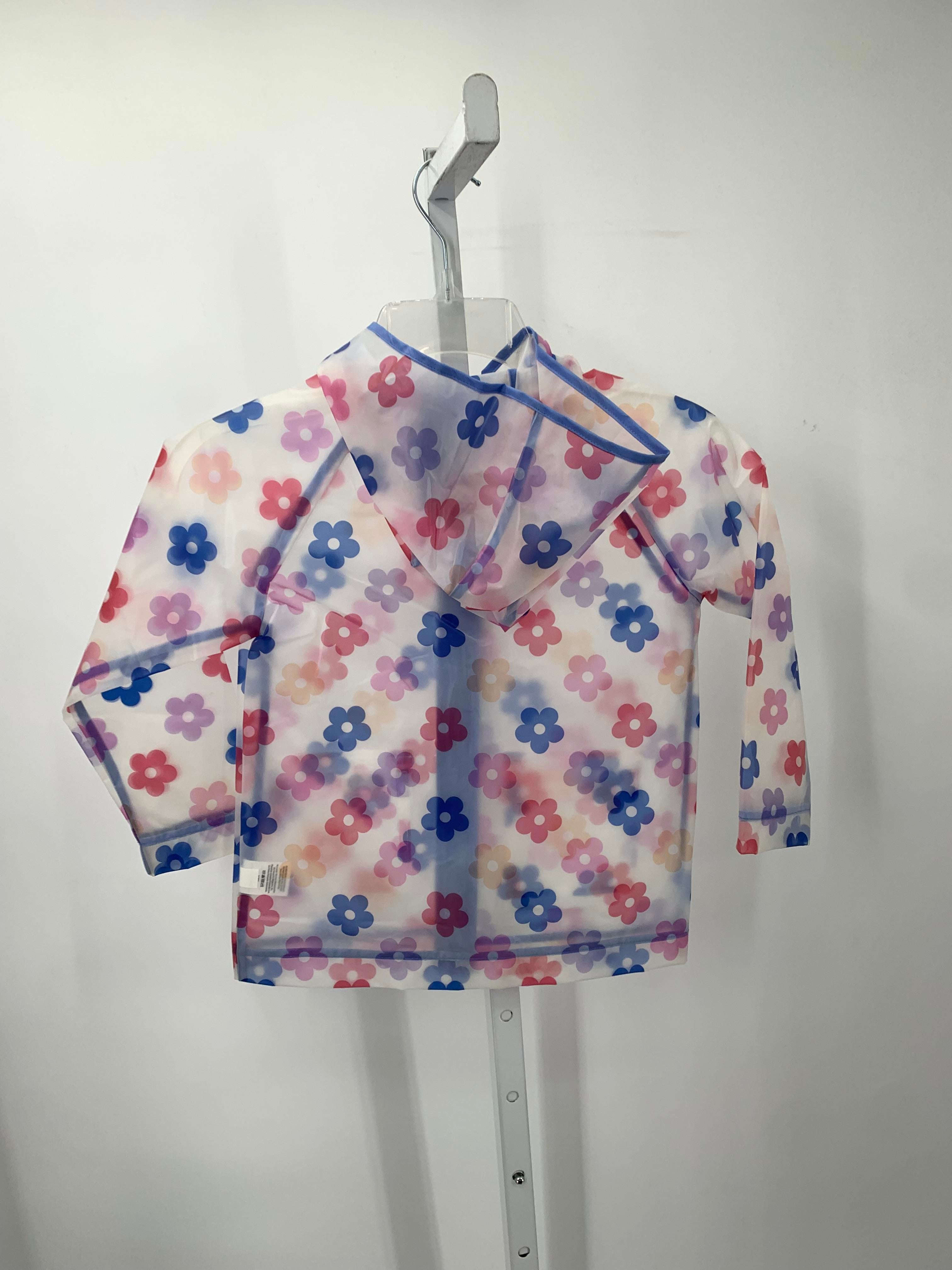 Wonder Nation Size 5T Girls Rain Coat