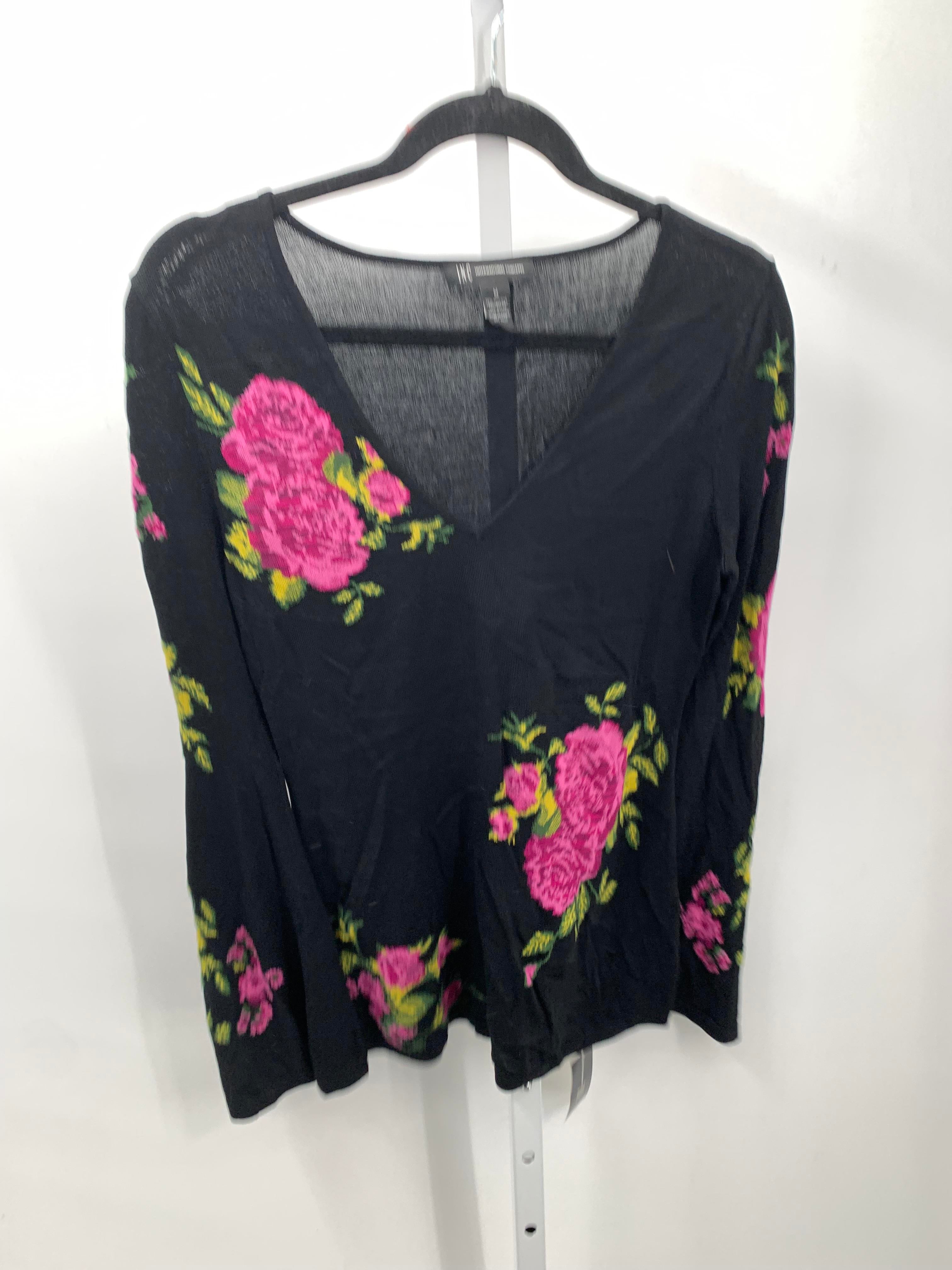 INC Size Medium Misses Long Slv Sweater
