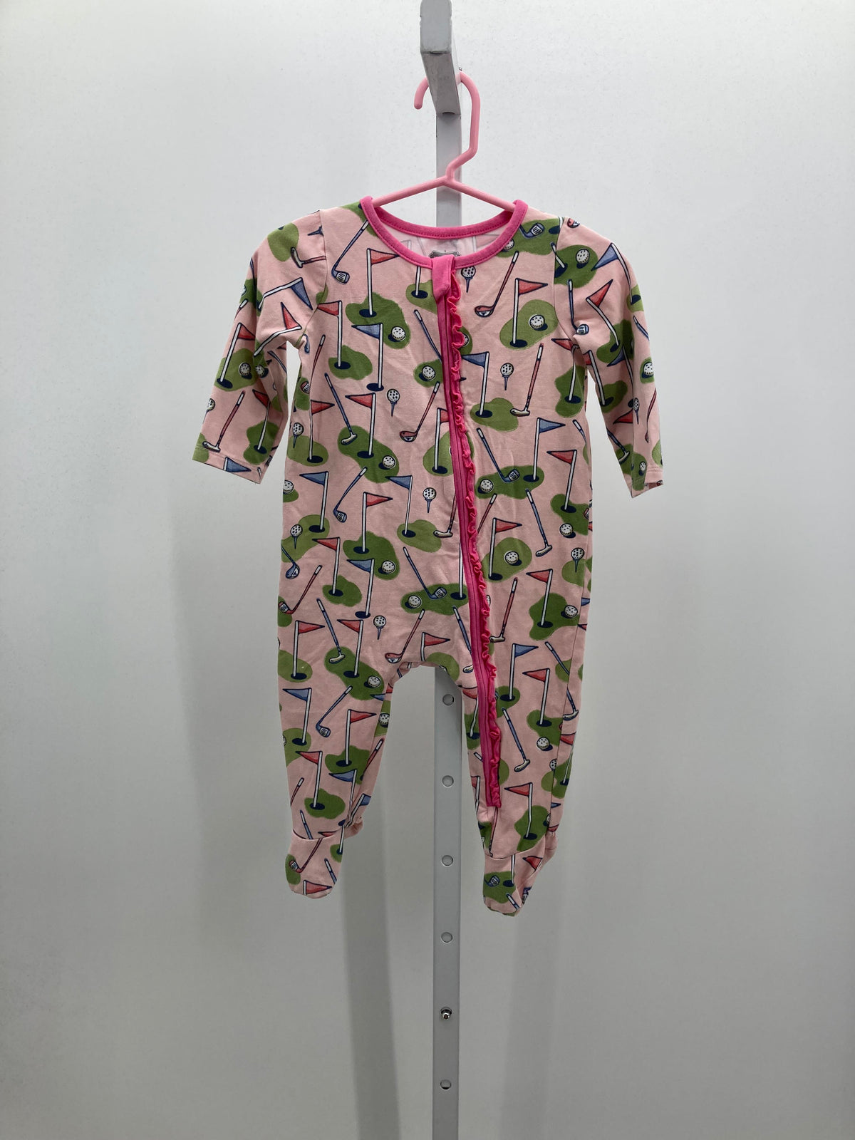 Mudpie Size 6-9 Months Girls Long Slv. Romper
