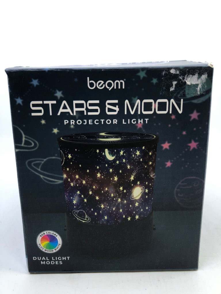 STARS PROJECTOR LIGHT BATTERY OPERATED W/BOX.