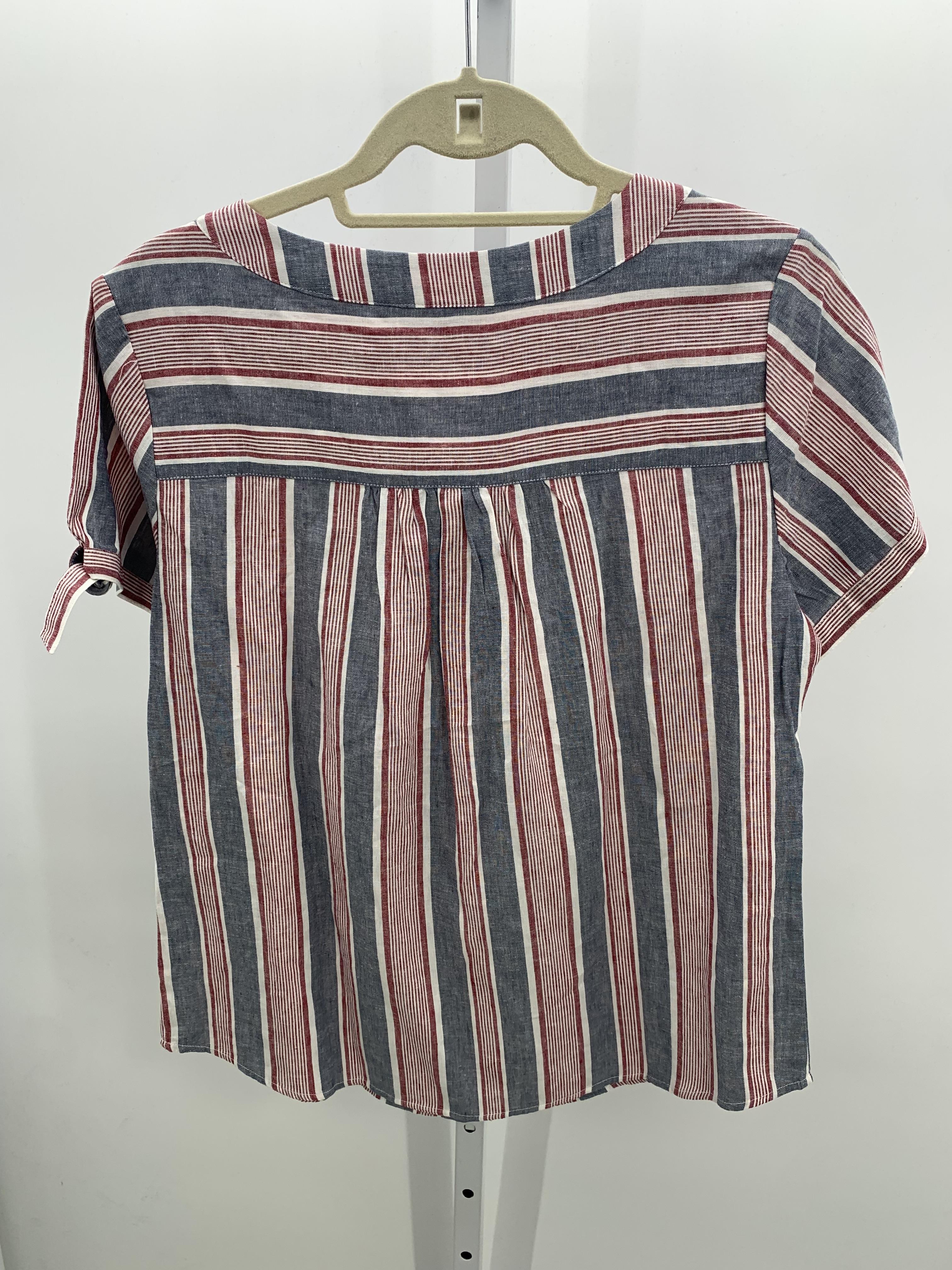 Christopher & Banks Size Small Misses Short Sleeve Shirt