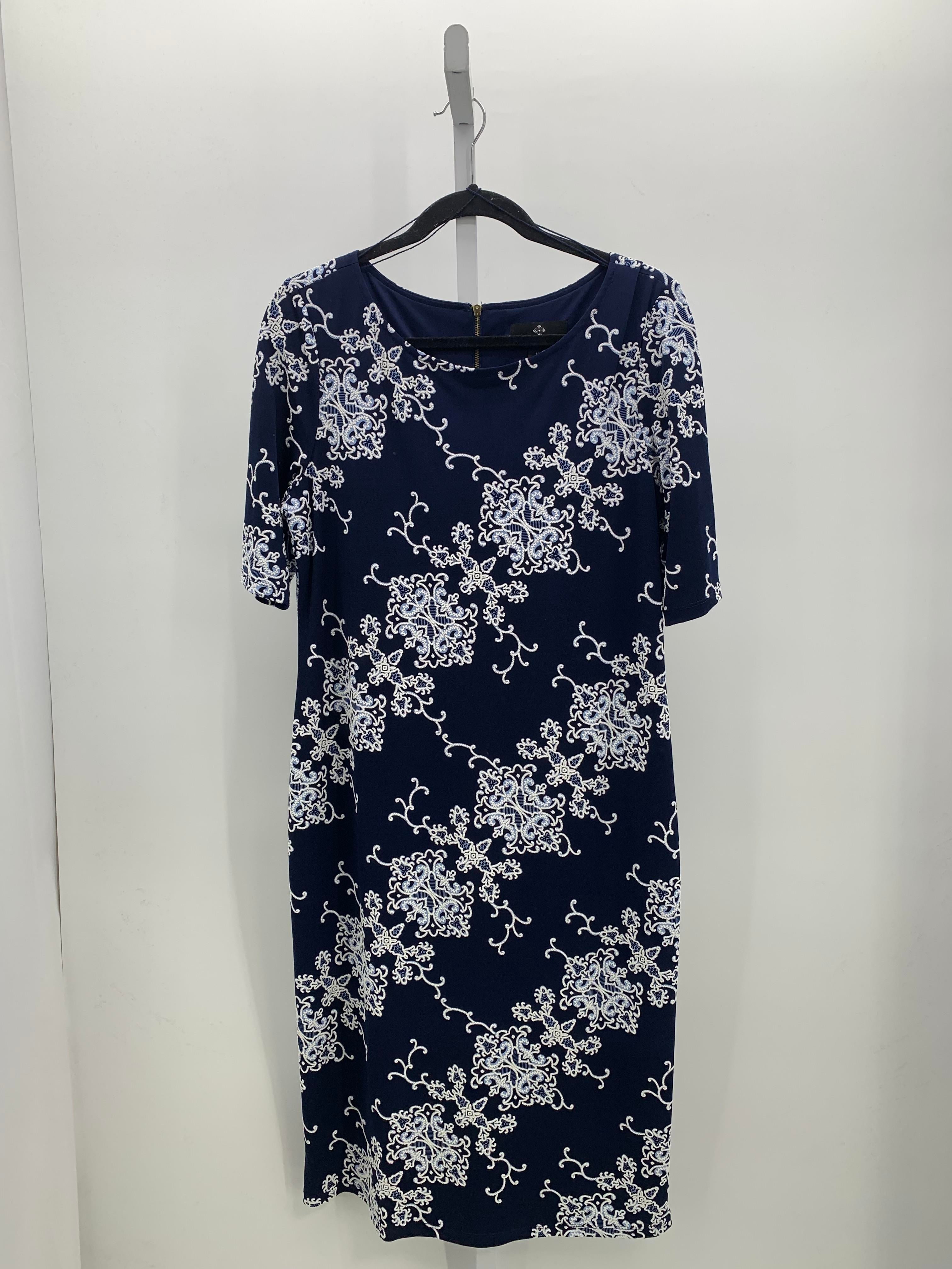 Ronnie Nicole Size 12 Misses Short Sleeve Dress