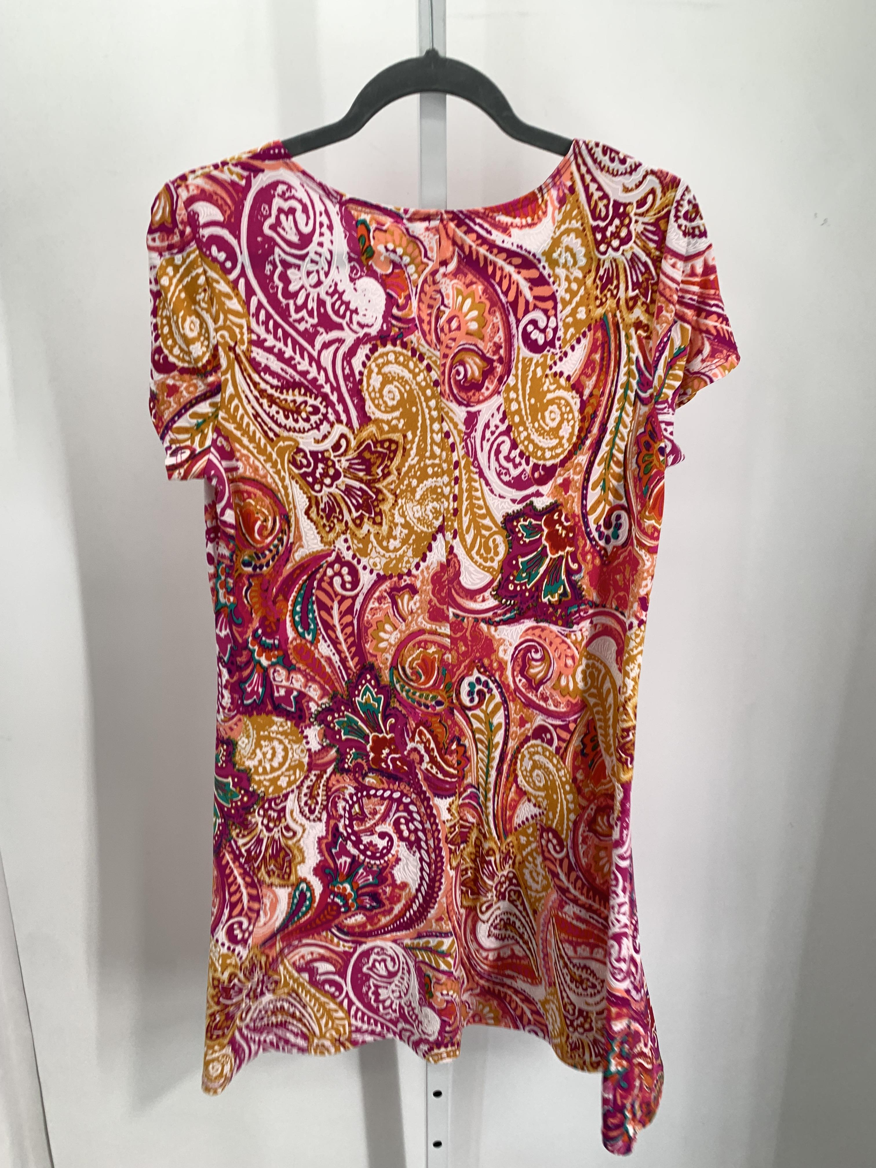 MSK Size Medium Misses Short Sleeve Dress