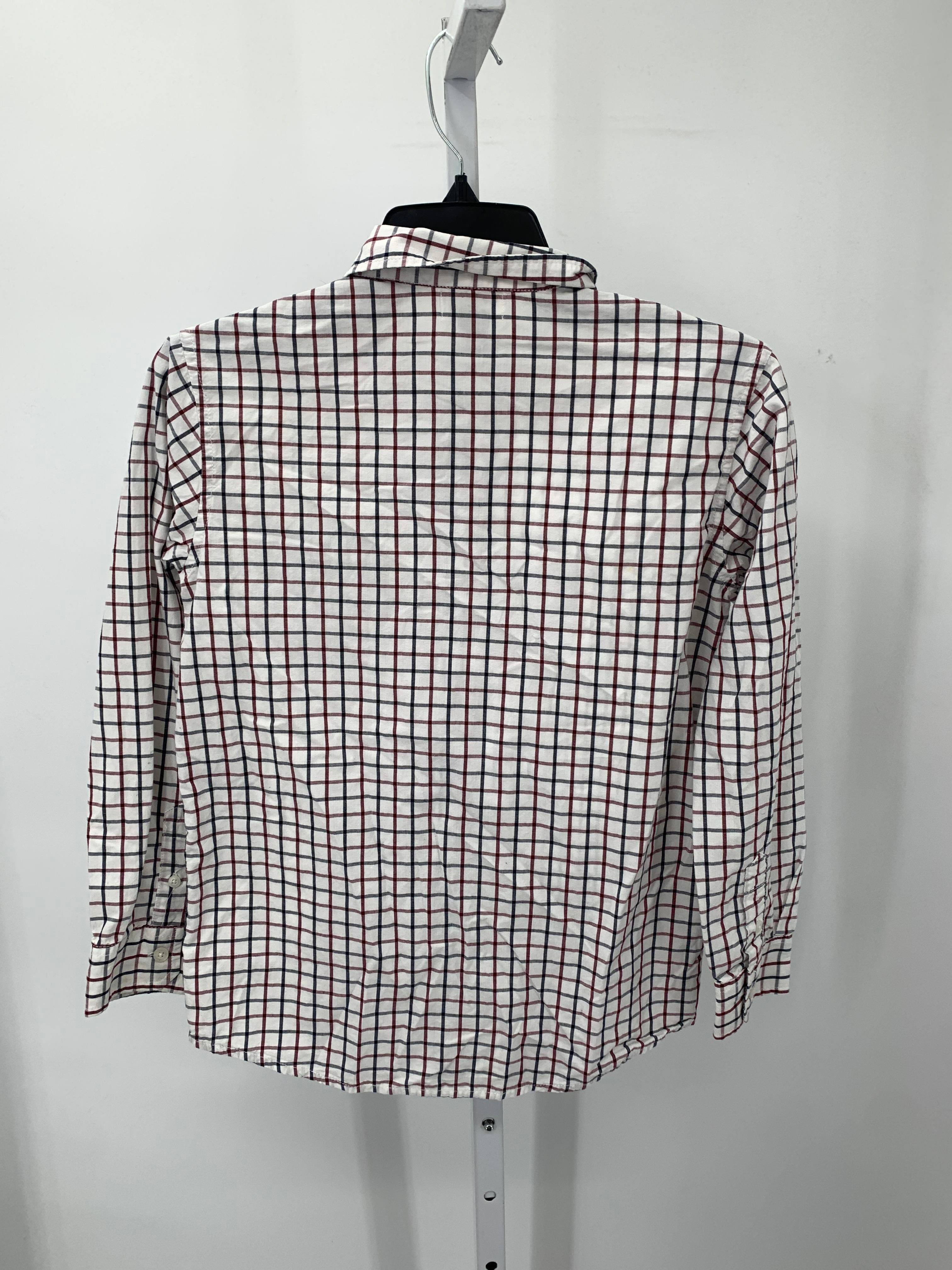 BLUE RED PLAID BTN DOWN