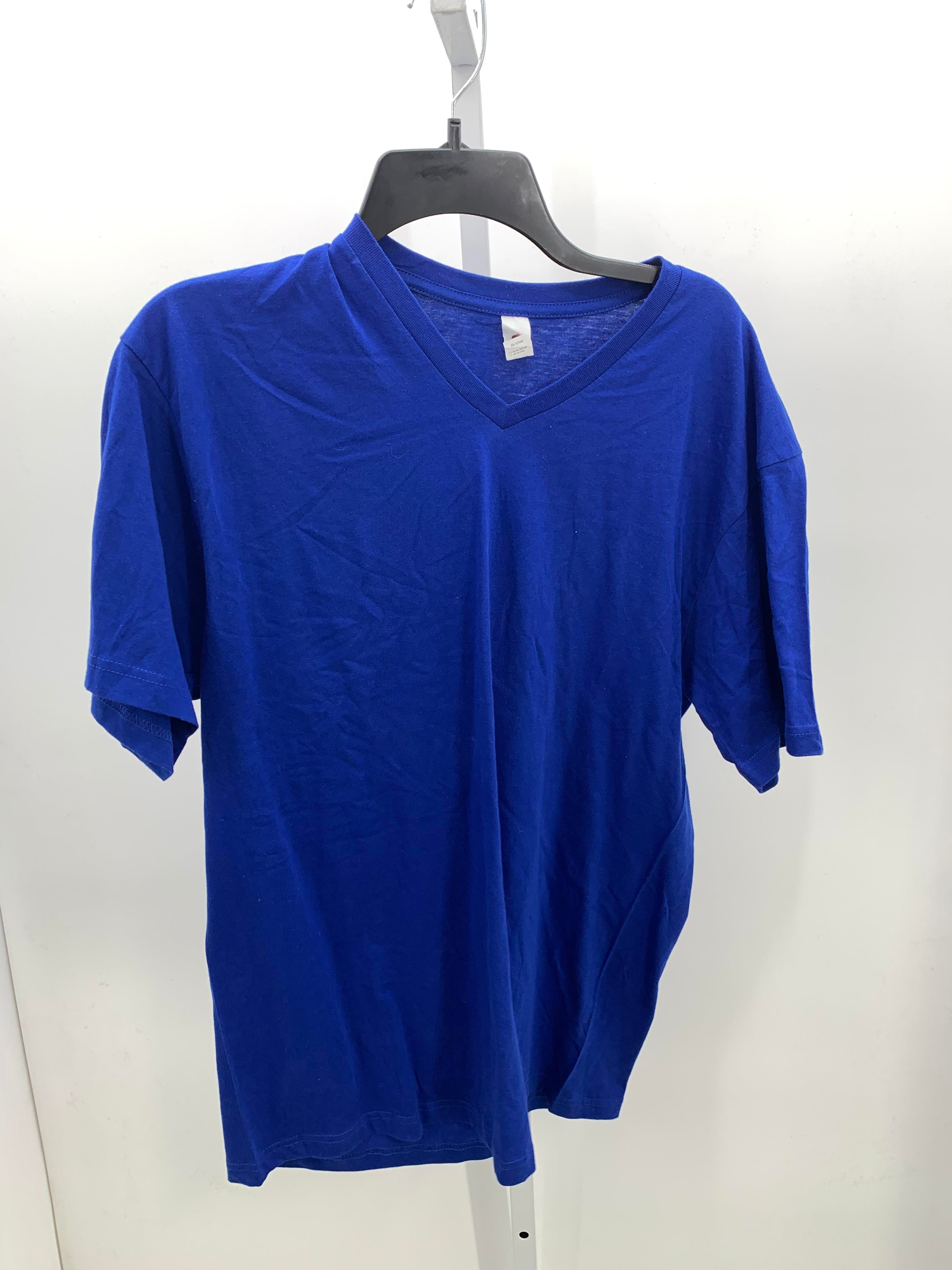 VNECK KNIT TEE.
