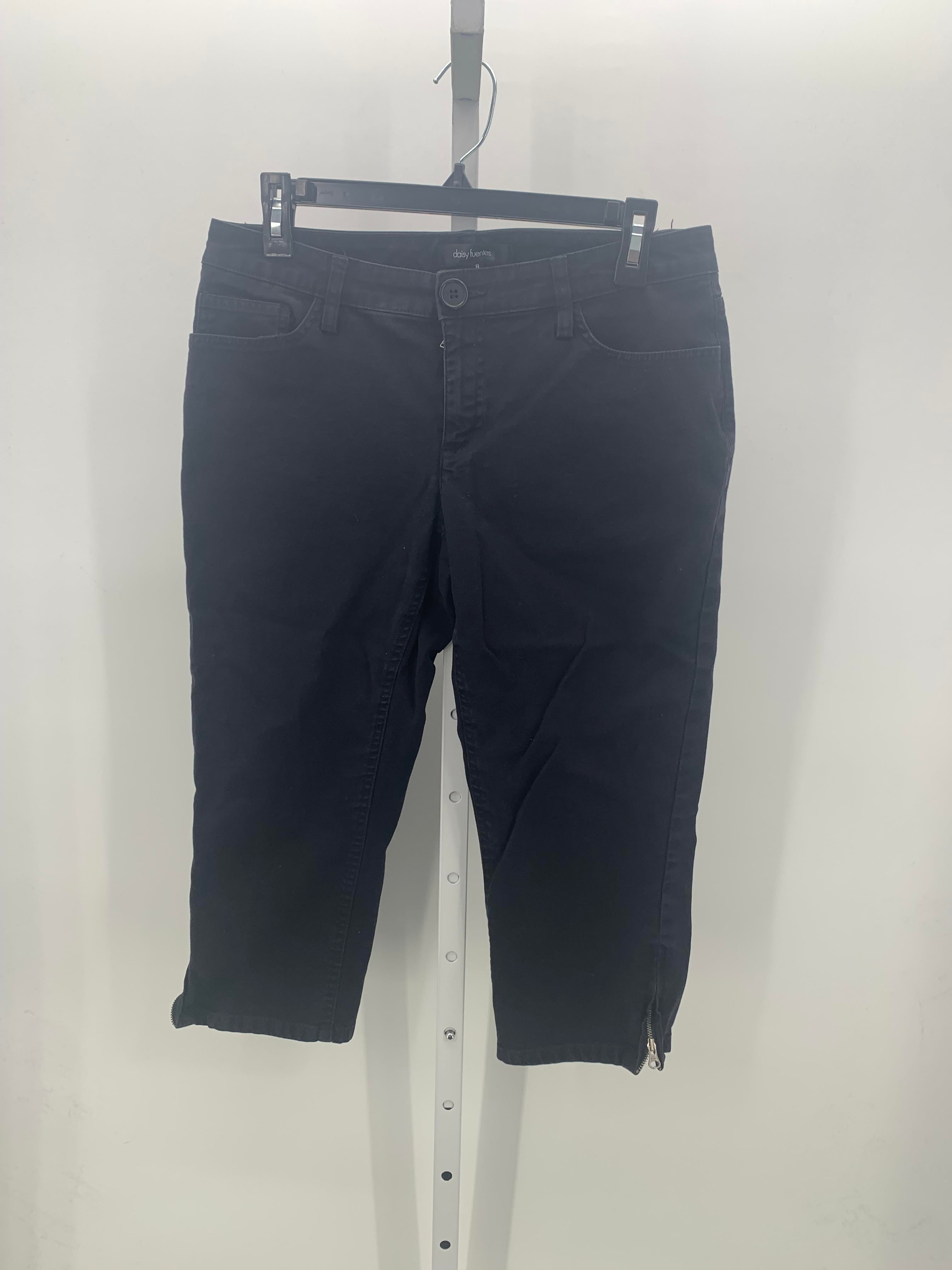Daisy Fuentes Size 8 Misses Capri Pants