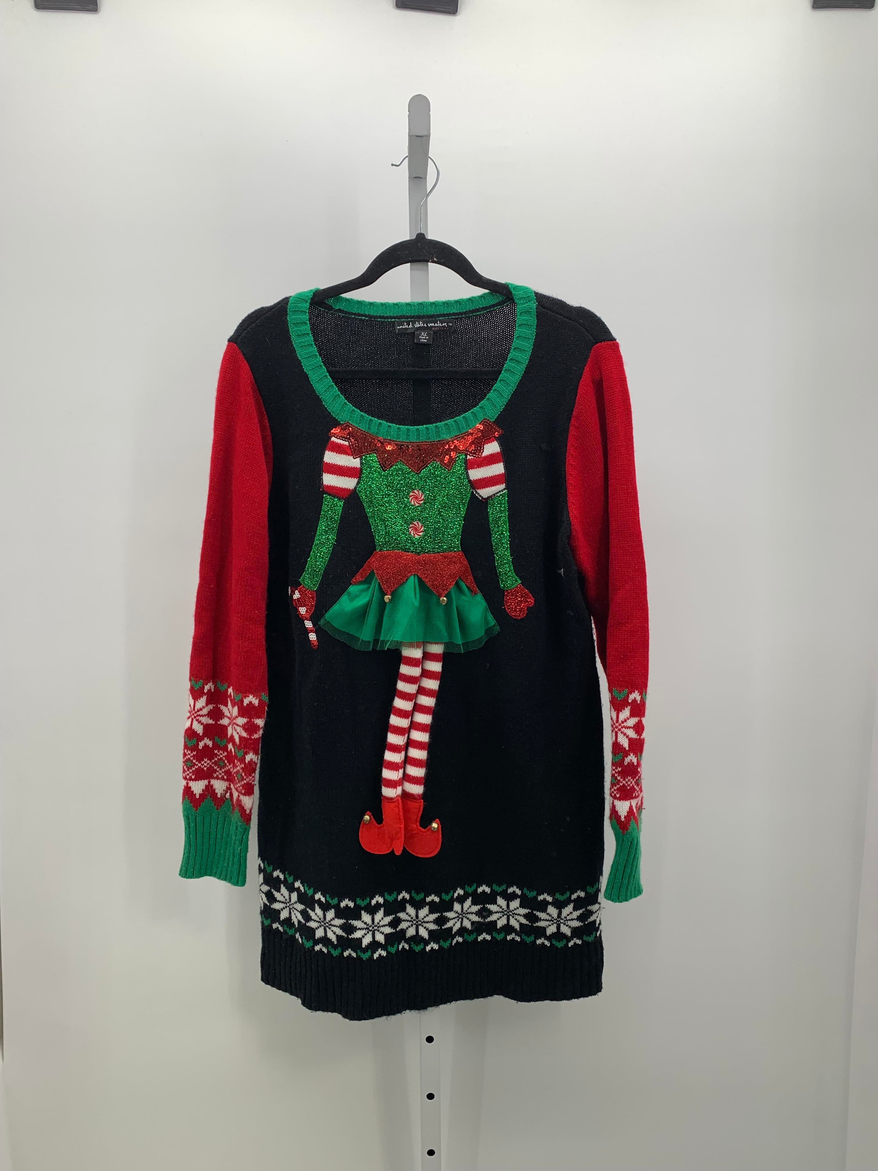 LONG SLV SWEATER ELF.