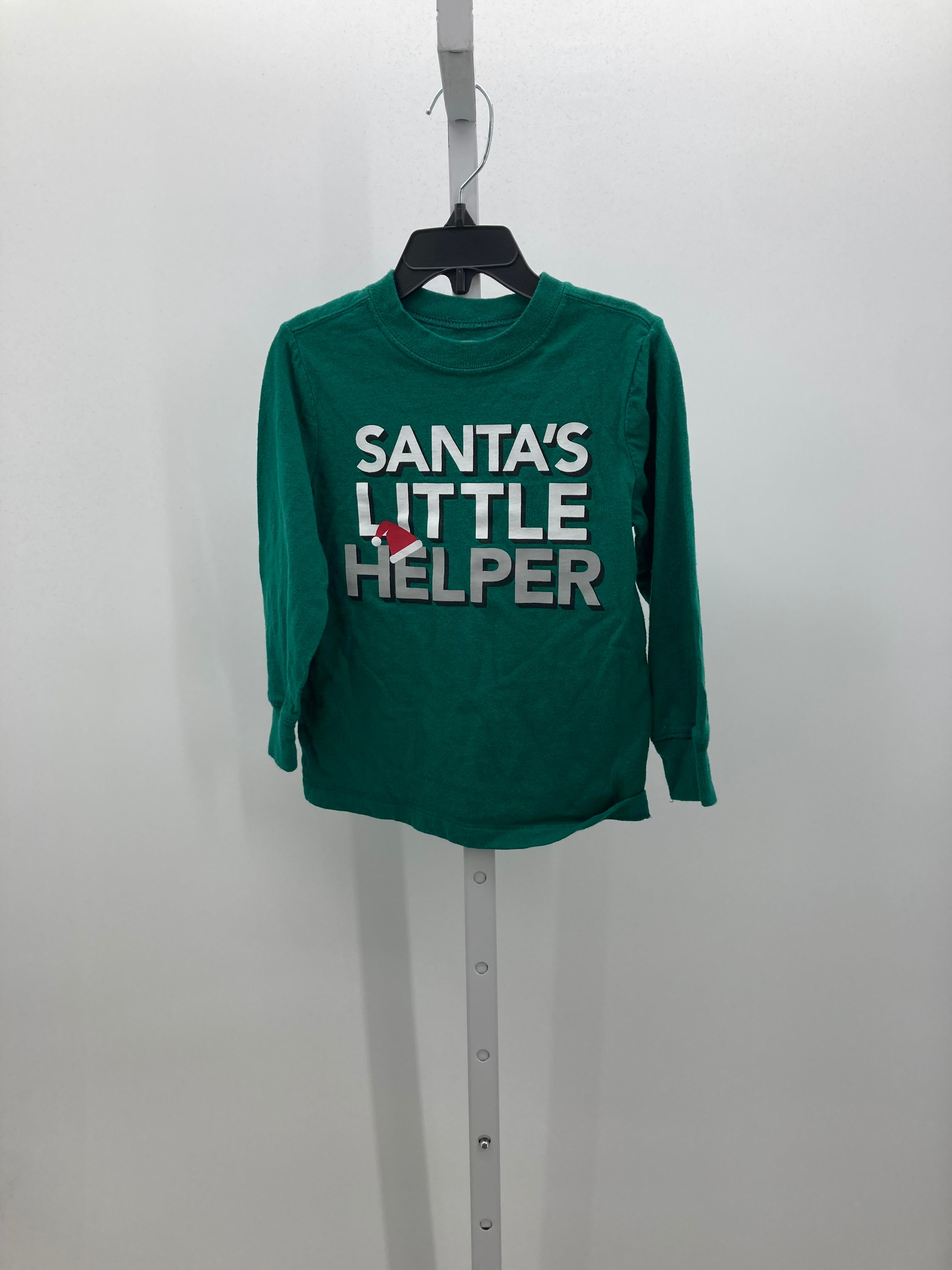 LONG SLV SHIRT SANTA'S LITTLE HELPER