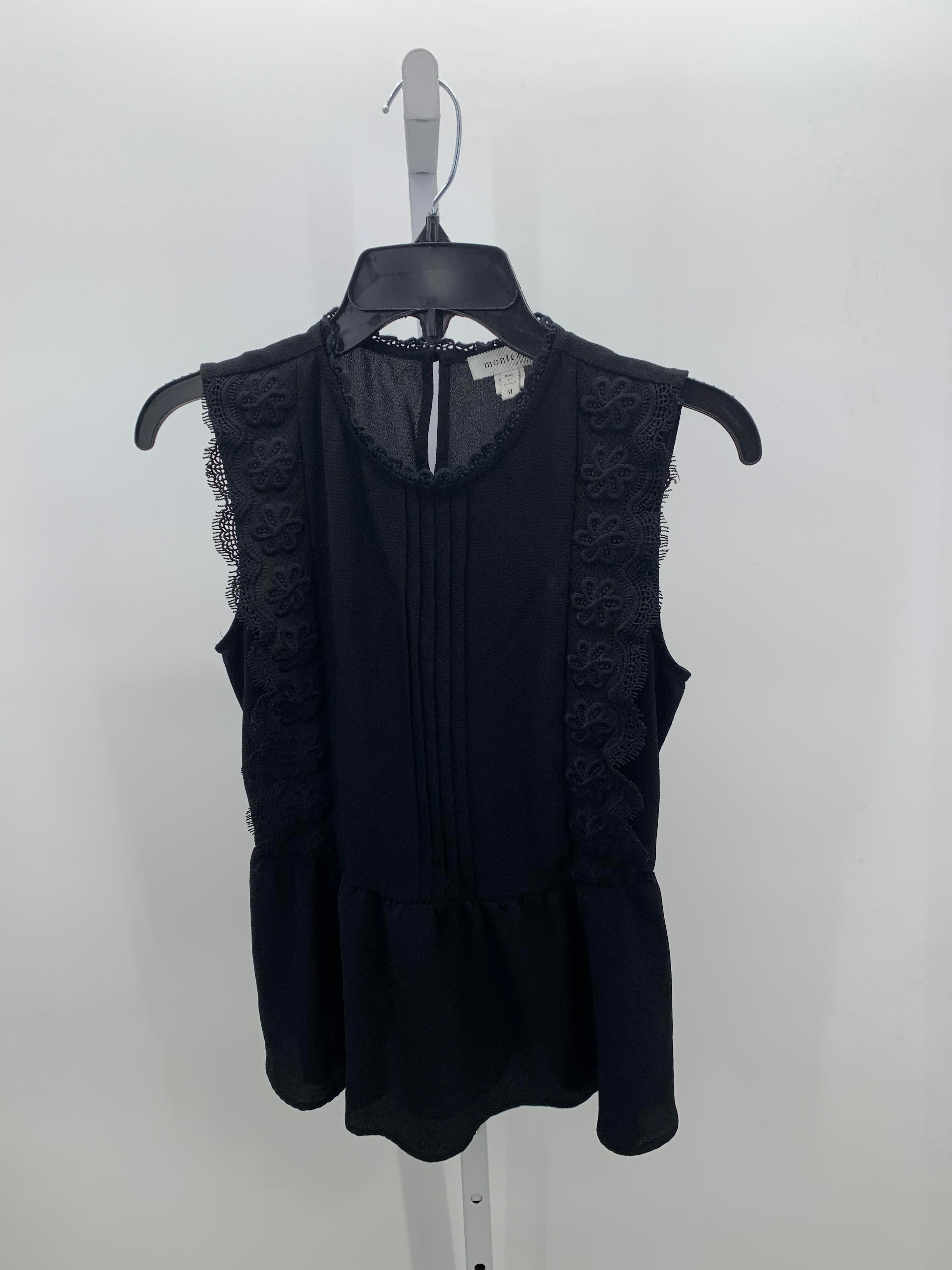 monteau Size Medium Misses Sleeveless Shirt