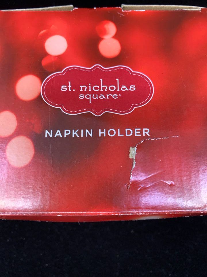 NIB CARDINAL NAPKIN HOLDER.