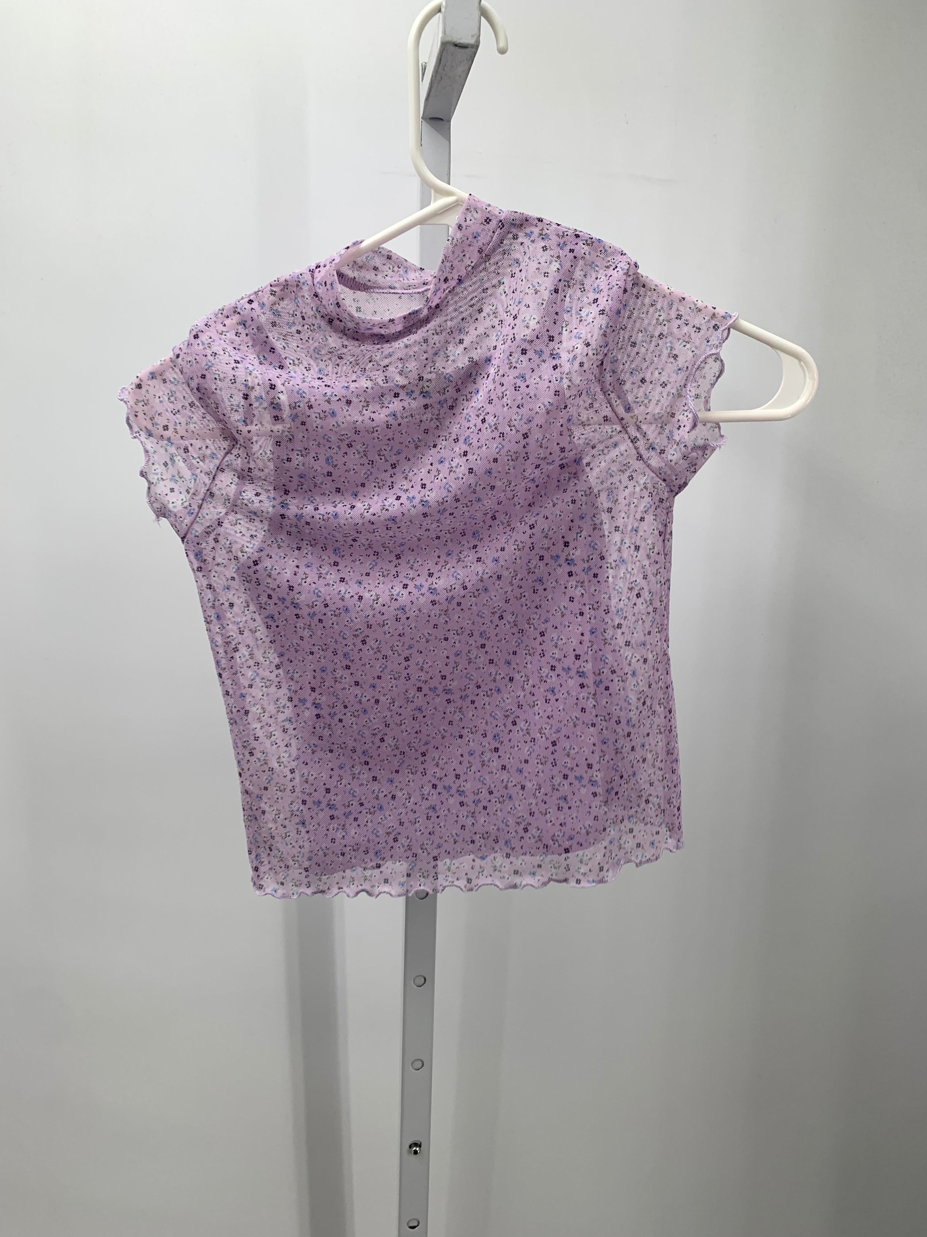 Justice Size 6 Girls Short Sleeve Shirt