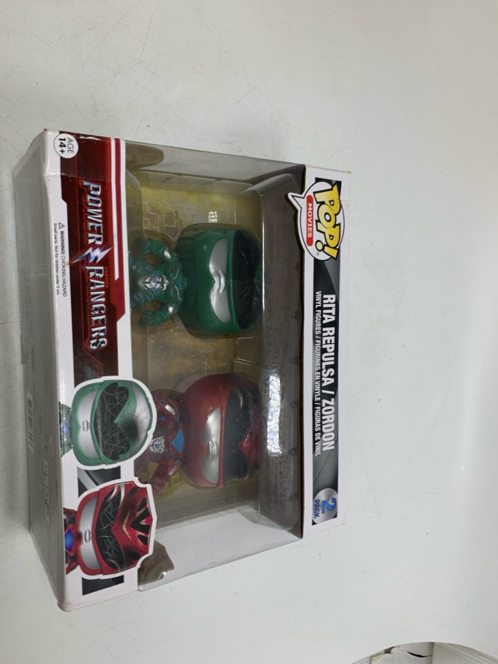 NIB FUNKO POWER RANGERS RITA REPULSA / ZORDON.