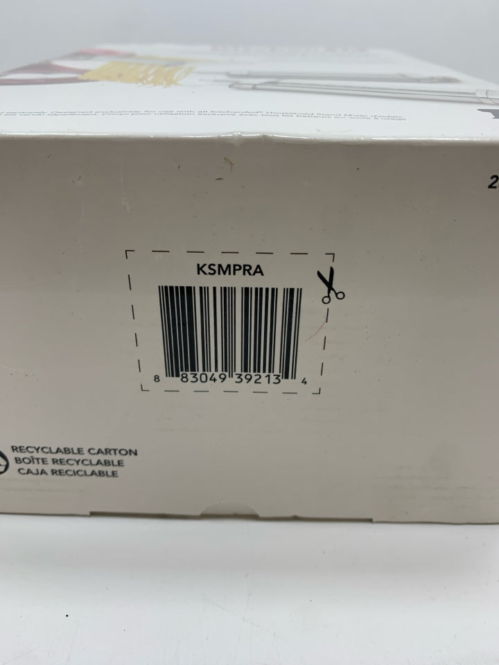NIB KITCHEN AID PASTA SET MIXER ATTACHMENT.
