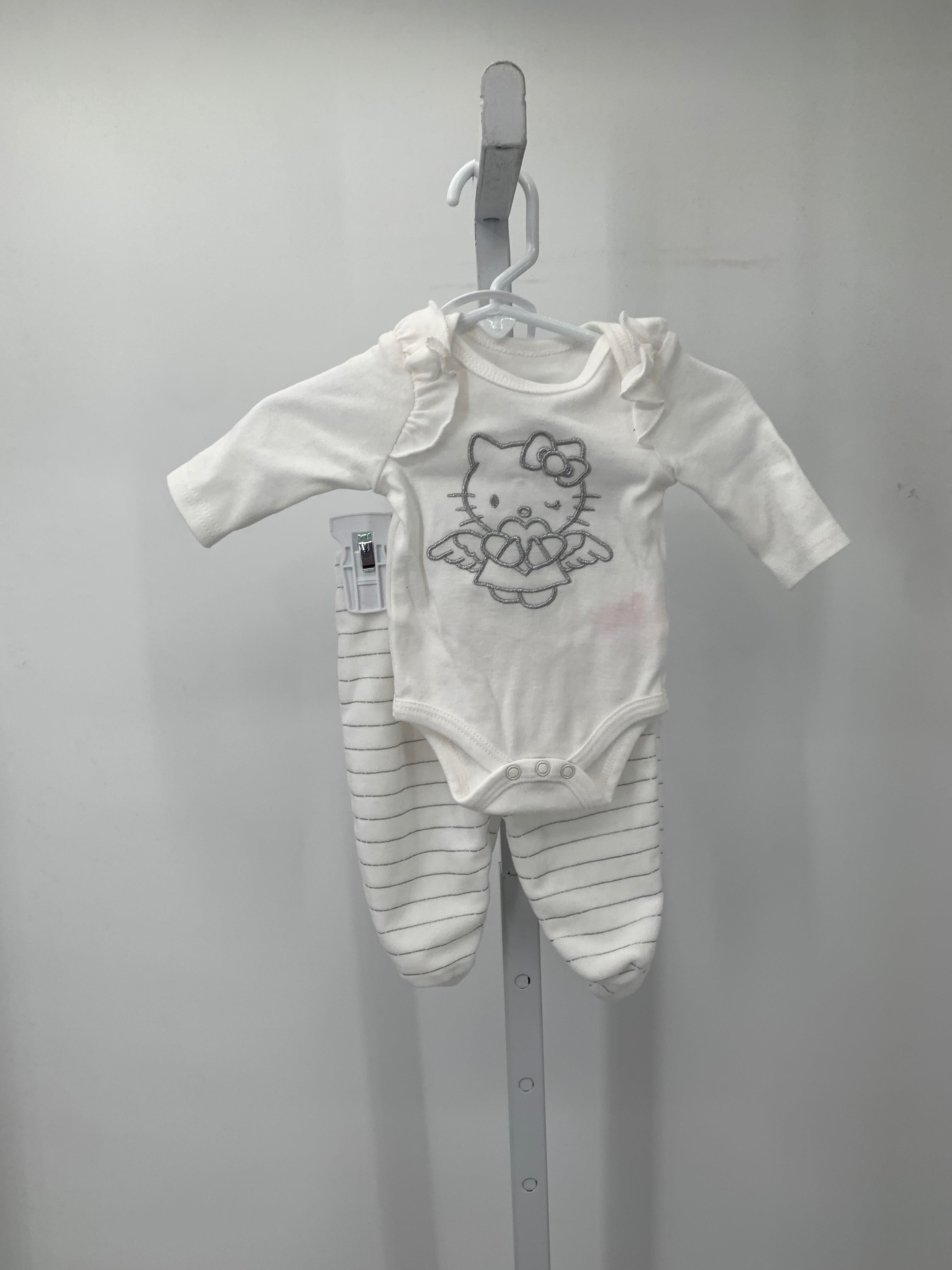 Hello Kitty Size Newborn Girls 2 Pieces