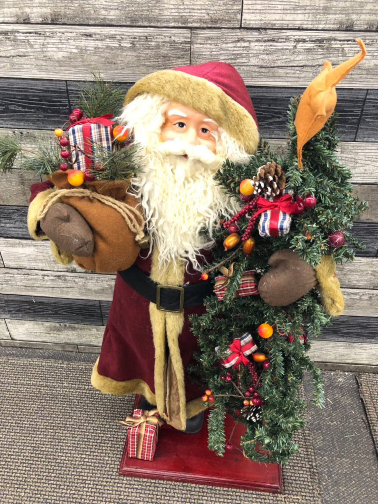 LG FABRIC SANTA DECOR.