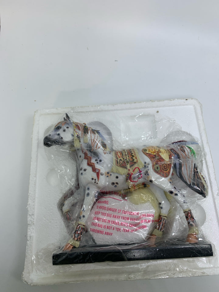 NIB TRAIL OF PAINTED PONIES " COPPER ENCHANTMENT" FIGURINE.