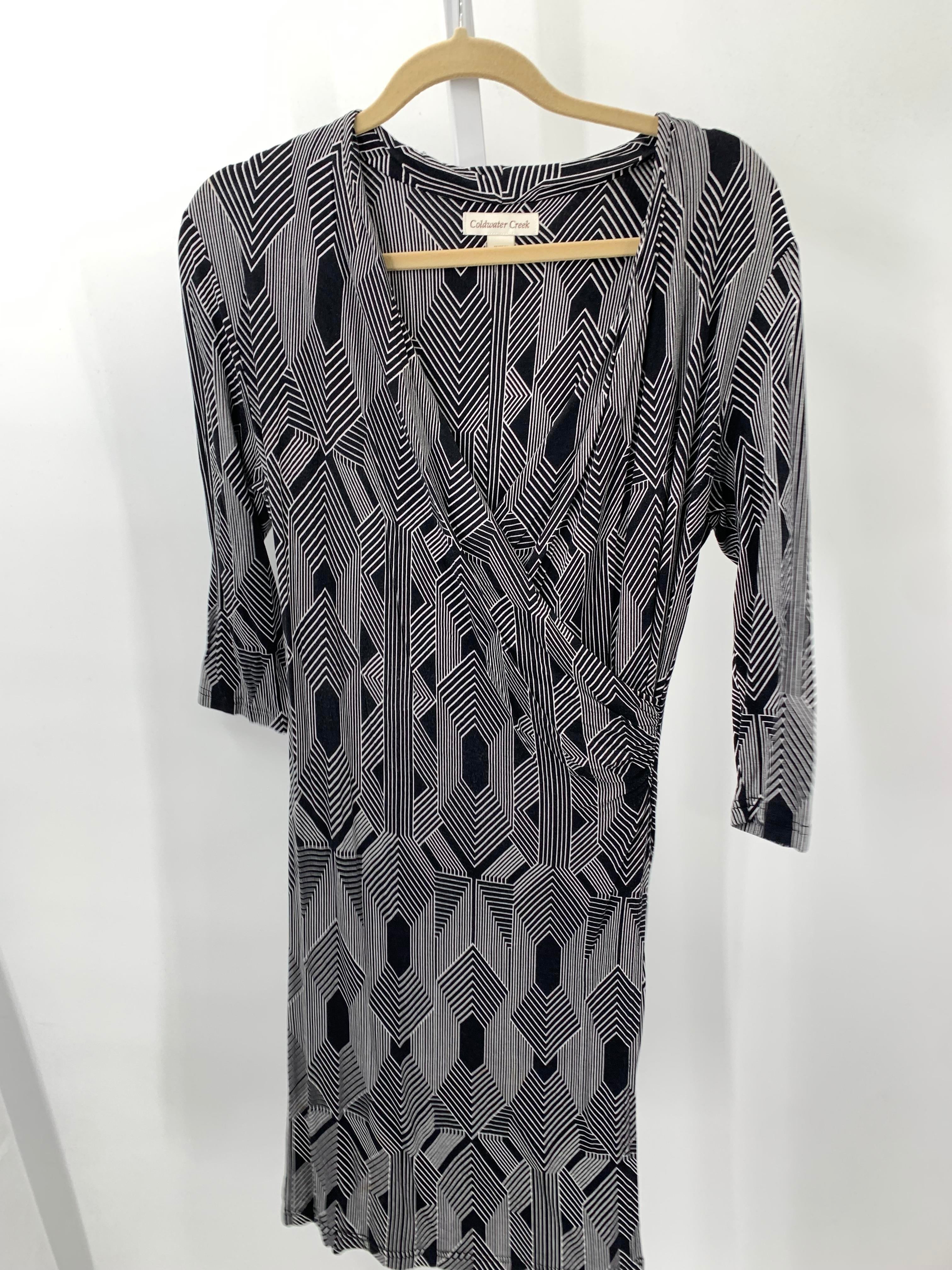 Coldwater Creek Size 8 Misses 3/4 Sleeve Dress