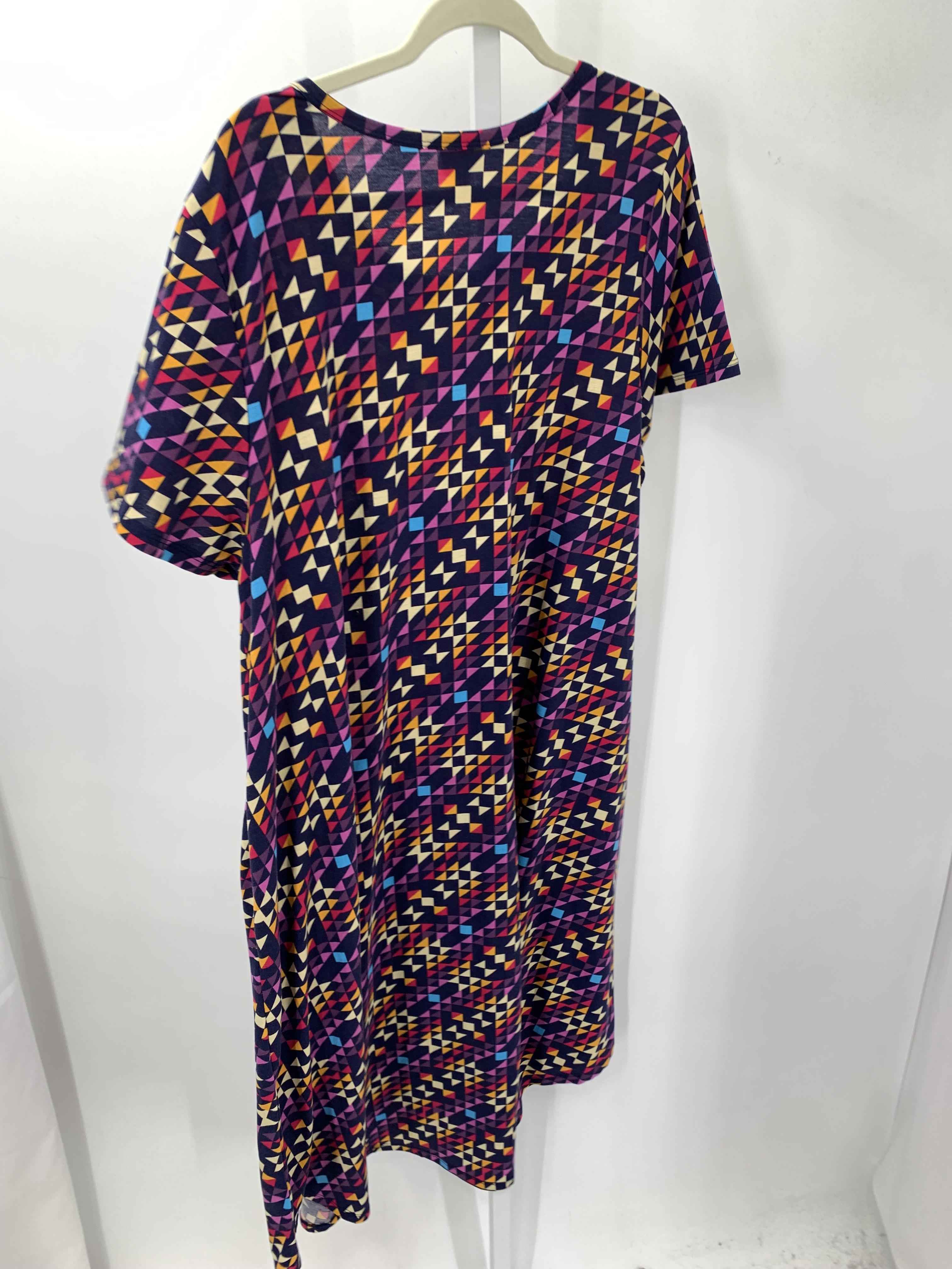 Lularoe Size 2X Womens Short Sleeve Dress