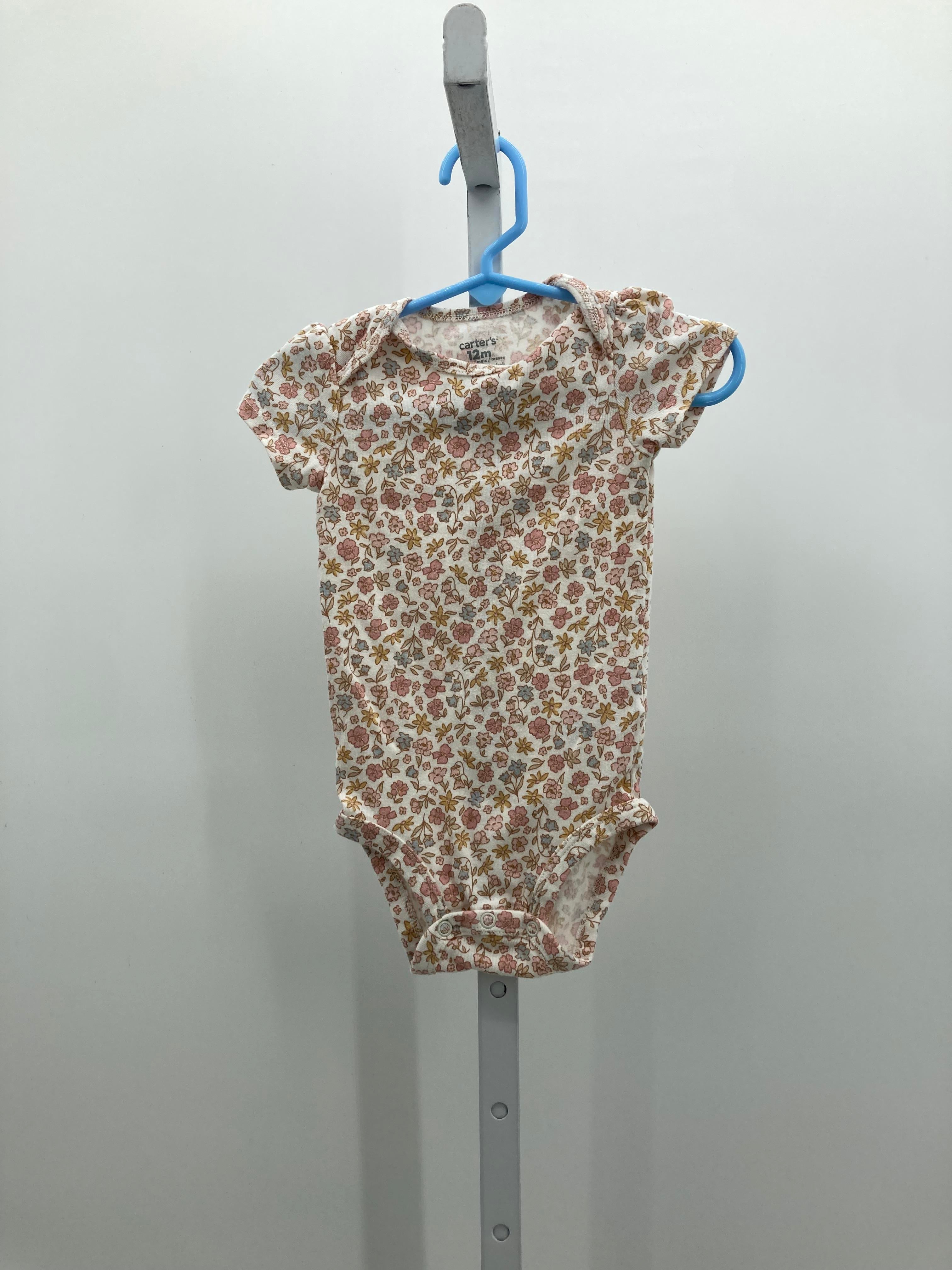 Carters Size 12 Months Girls Short Sleeve Shirt