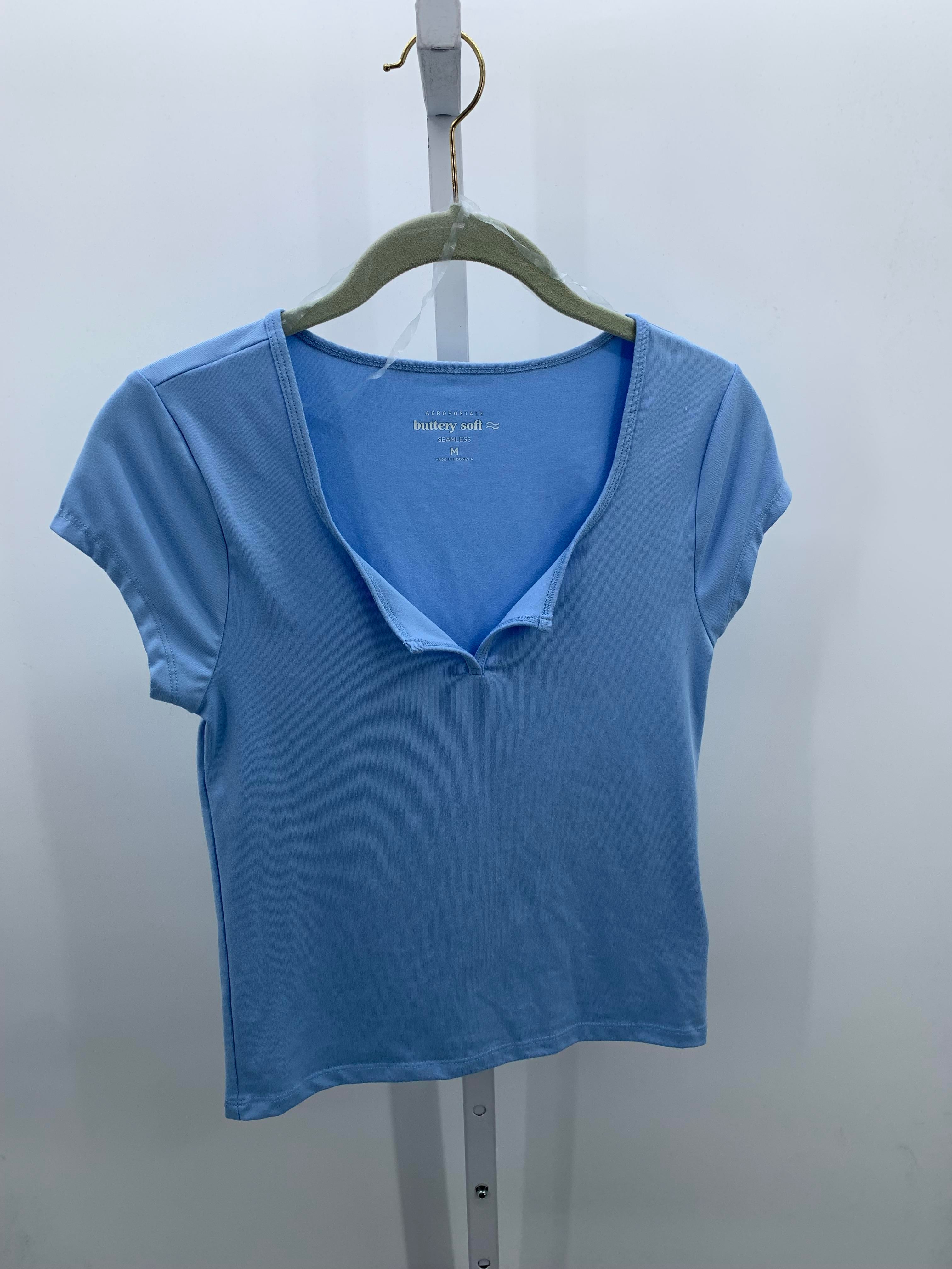 Aeropostale Size Medium Juniors Short Sleeve Shirt