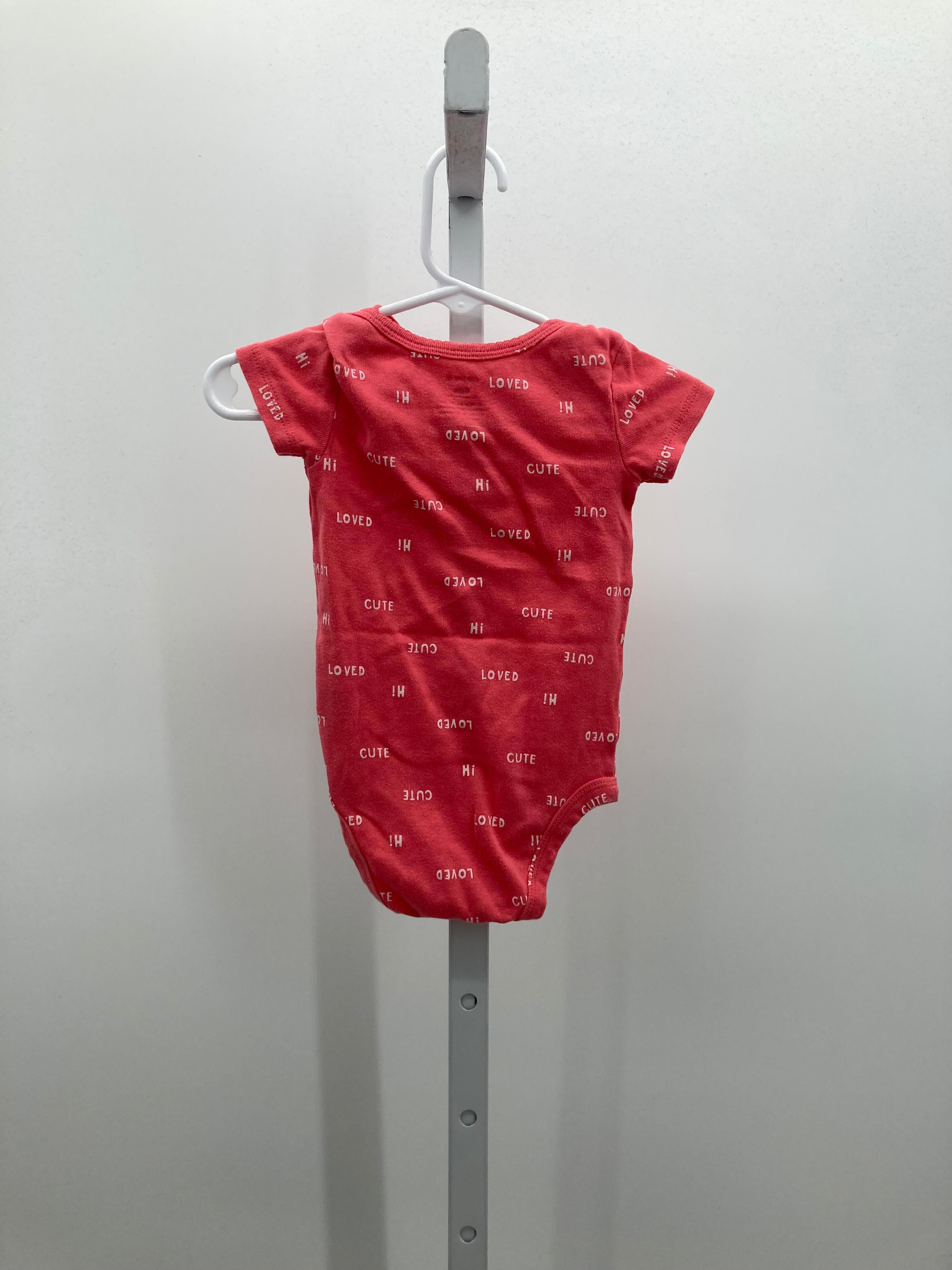 Carters Size 6 Months Girls Short Sleeve Shirt