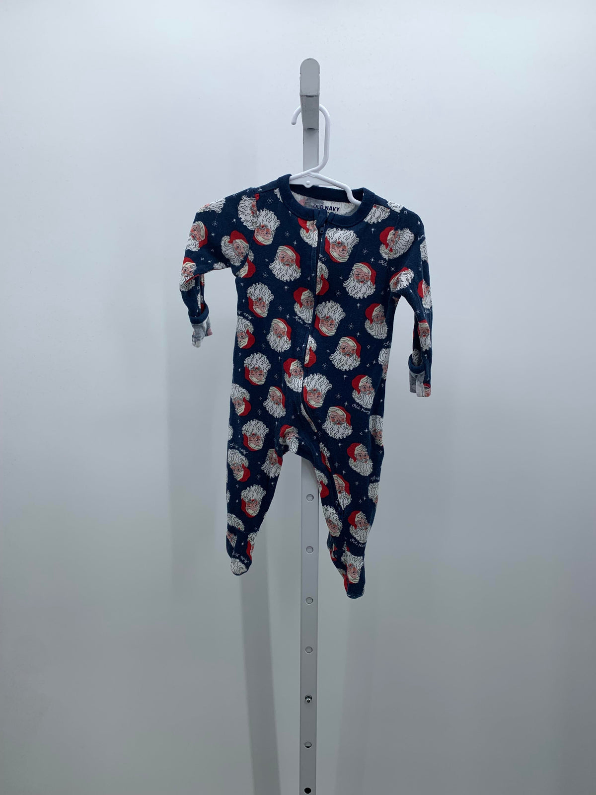LONG SLV SANTA ROMPER
