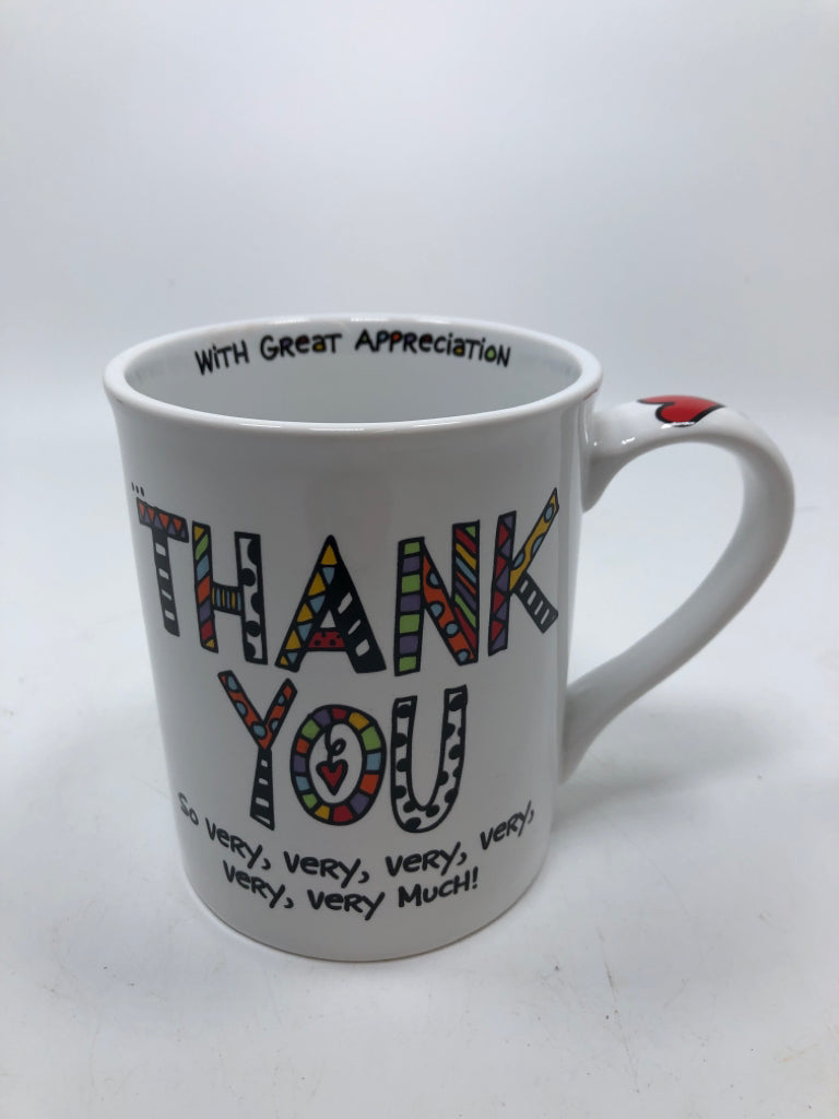 THANK YOU MUG.