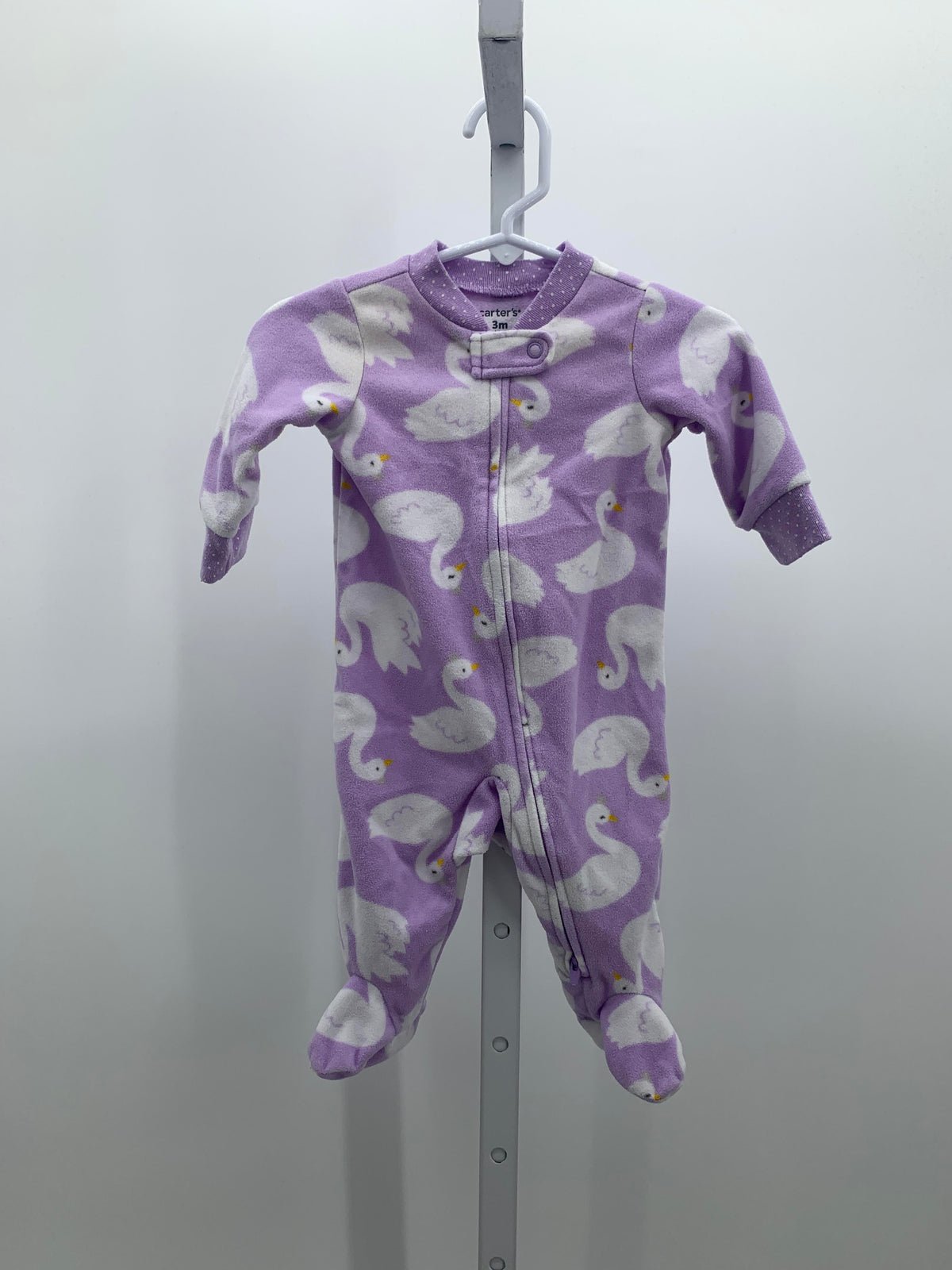 Carters Size 3 Months Girls Long Slv. Romper