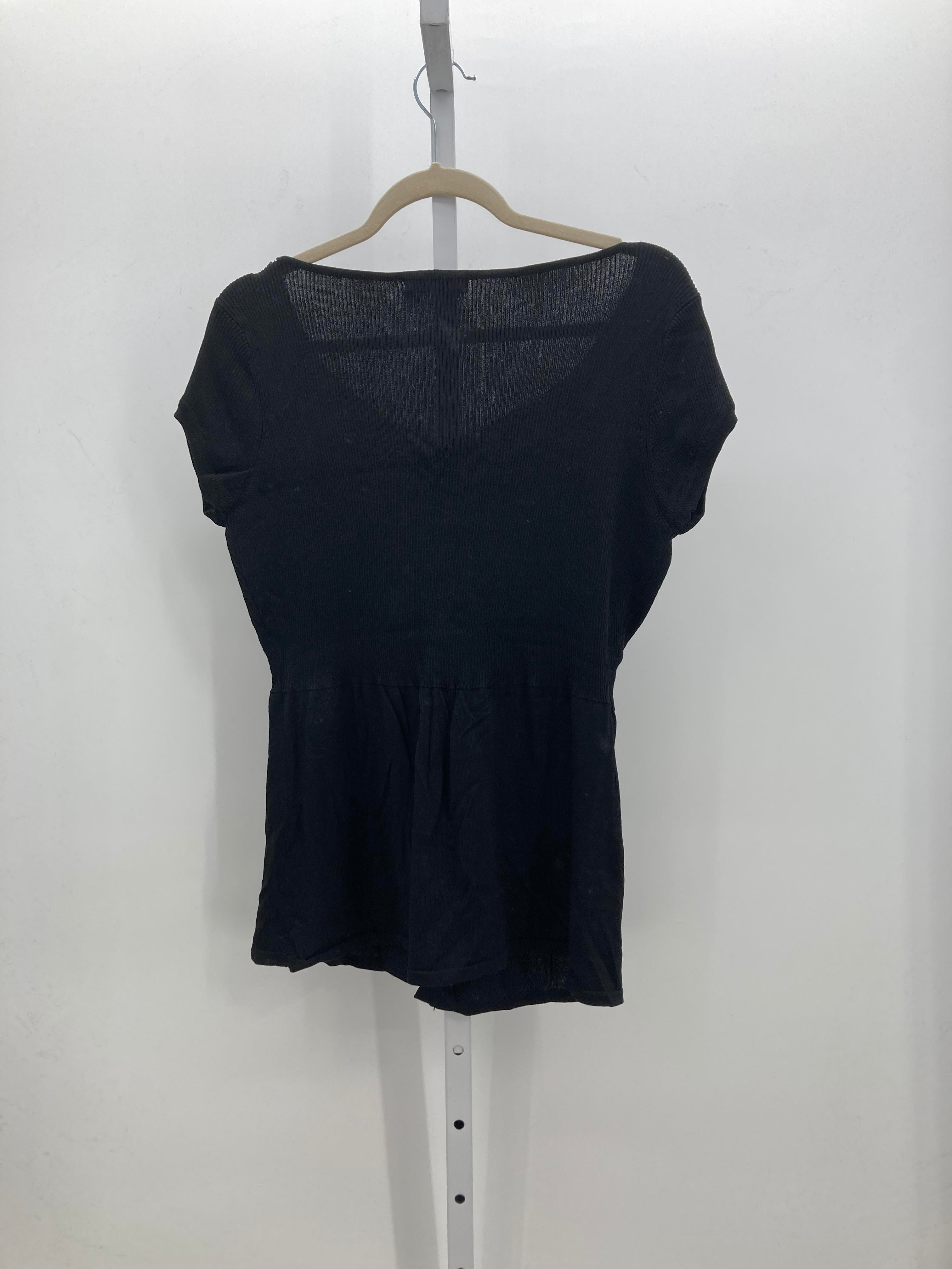 Linda Matthews Size Large Misses Short Slv Sweater