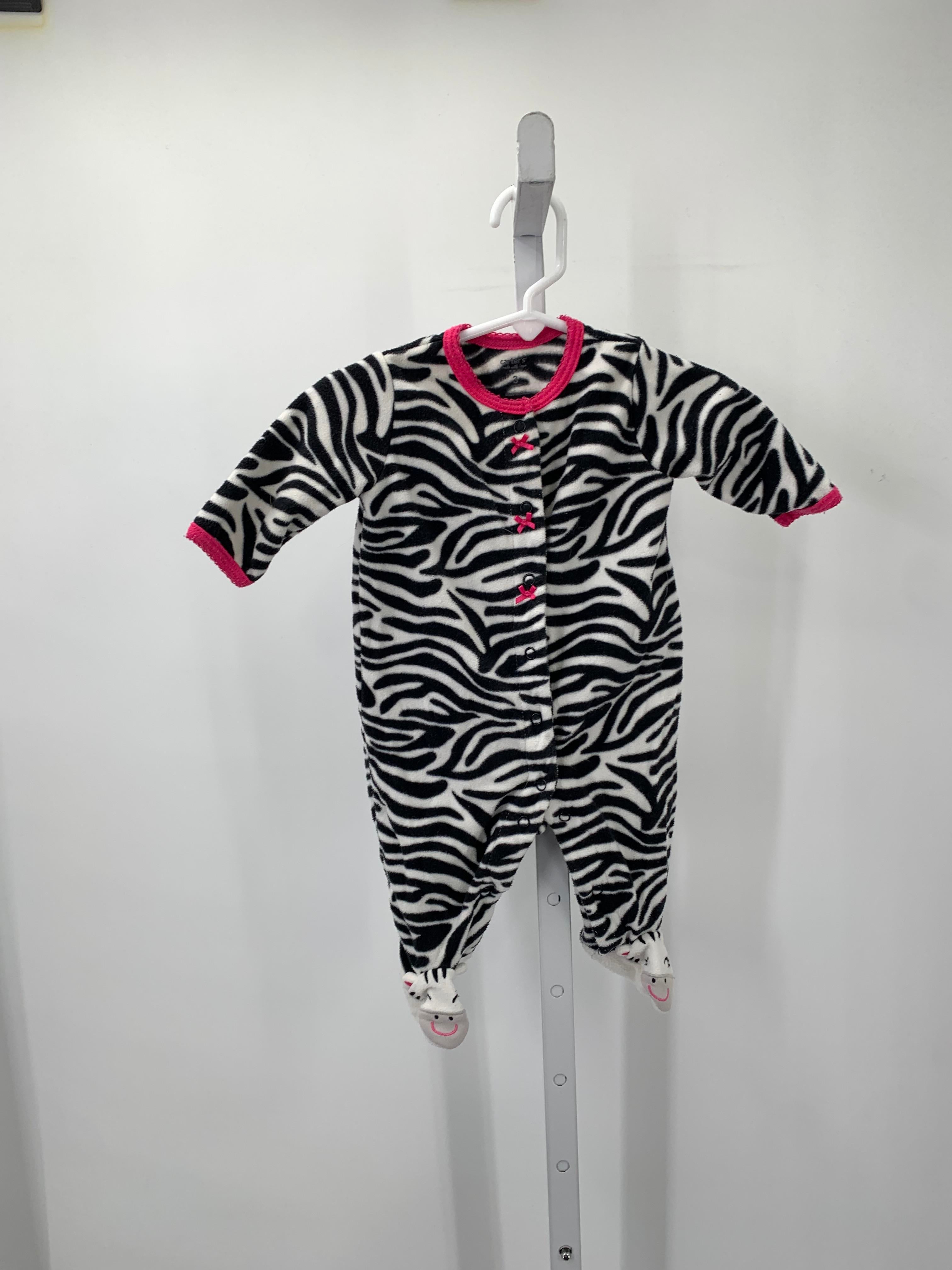 Carters Size 3 Months Girls Long Slv. Romper