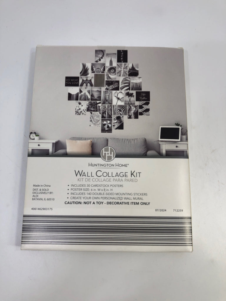 NIB HUNTINGTON HOME WALL COLLAGE KIT.