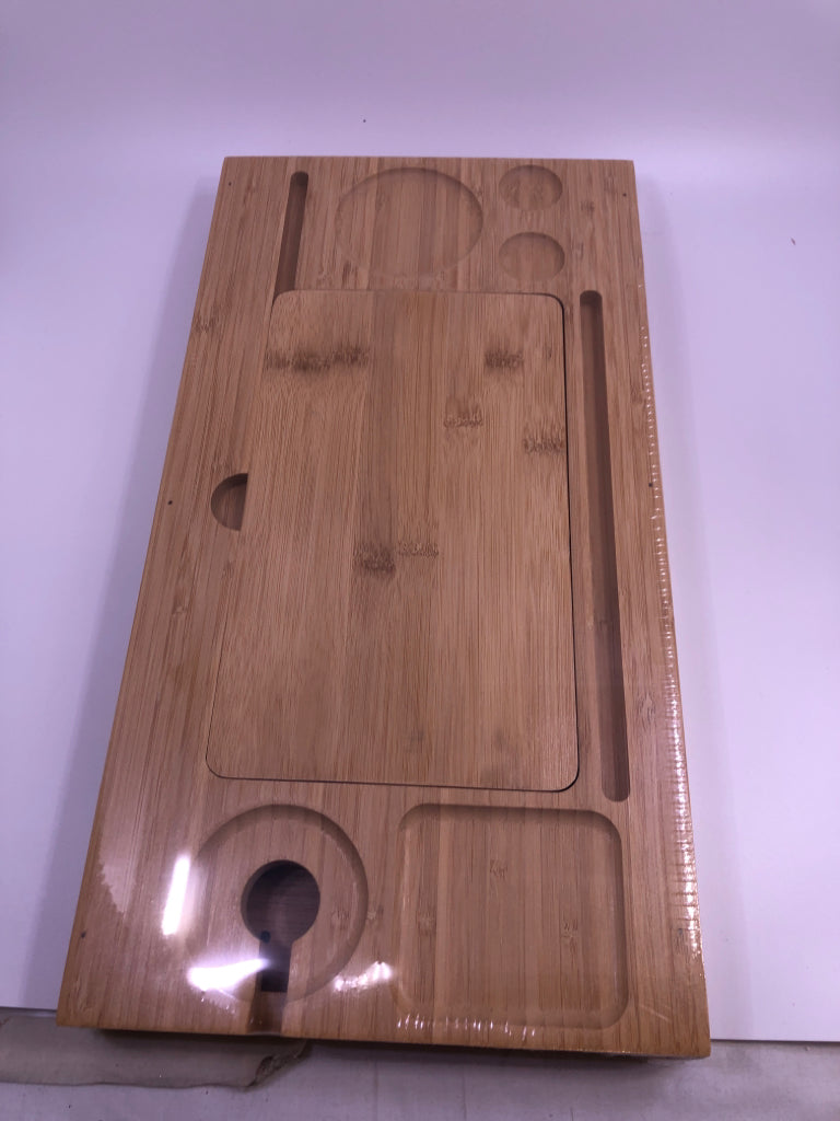 NIP BAMBOO BATHTUB CADDY LOFULAFU.