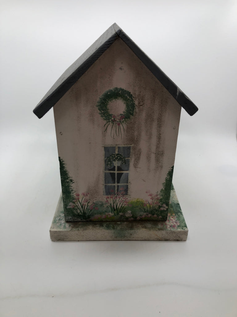 PAINTED BIRDHOUSE.