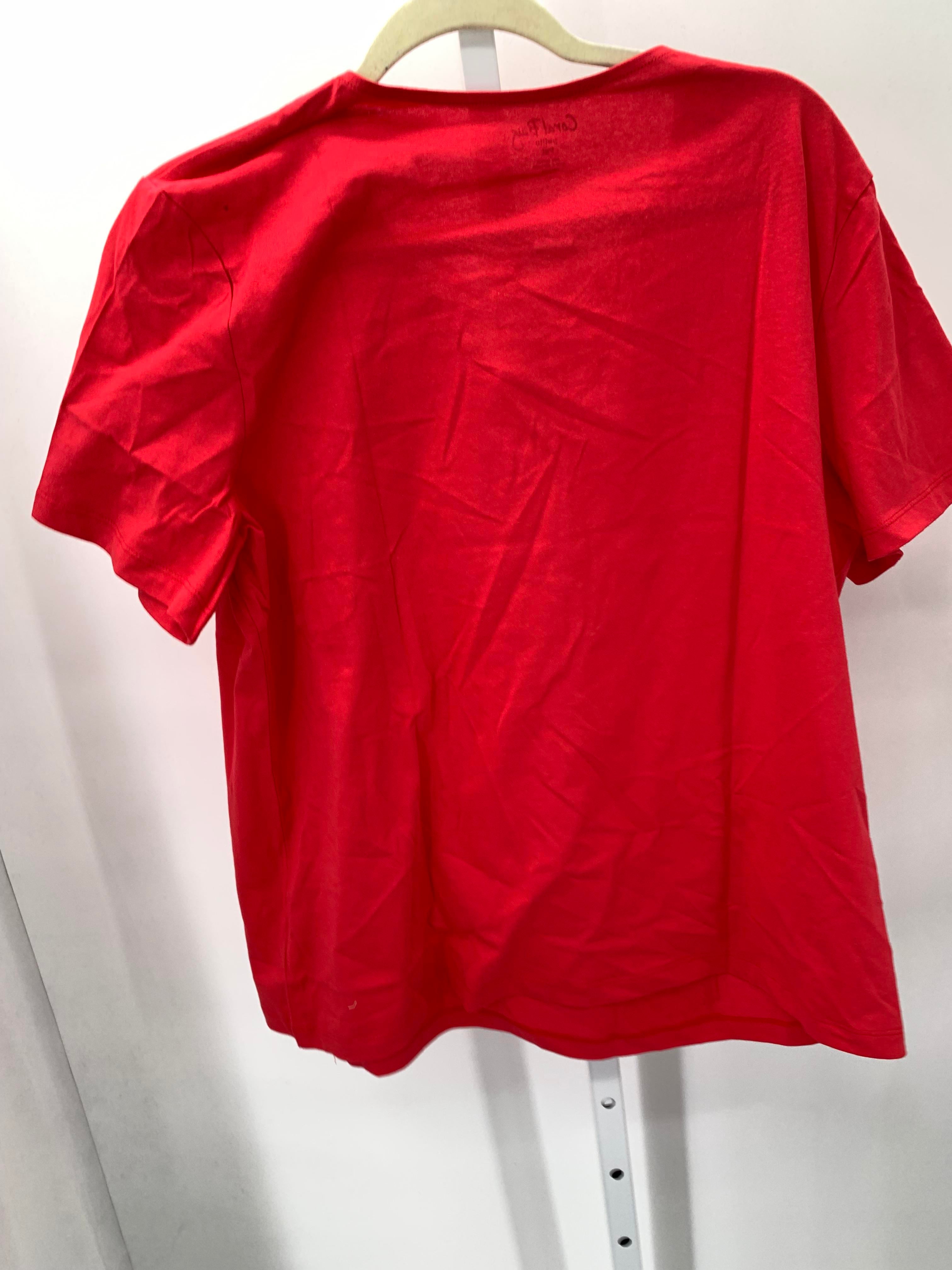 Coral Bay Size X Large Petite Petite Short Sleeve Shirt