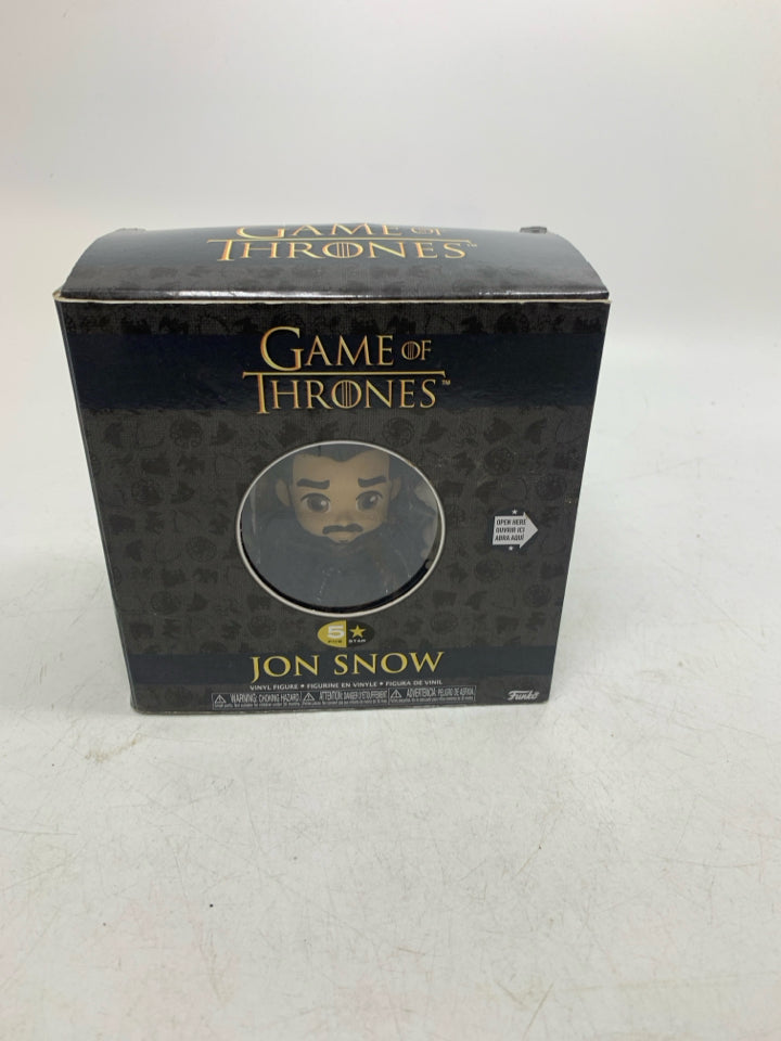 NIB FUNK JON SNOW COLLECTIBLE GAME OF THRONES.