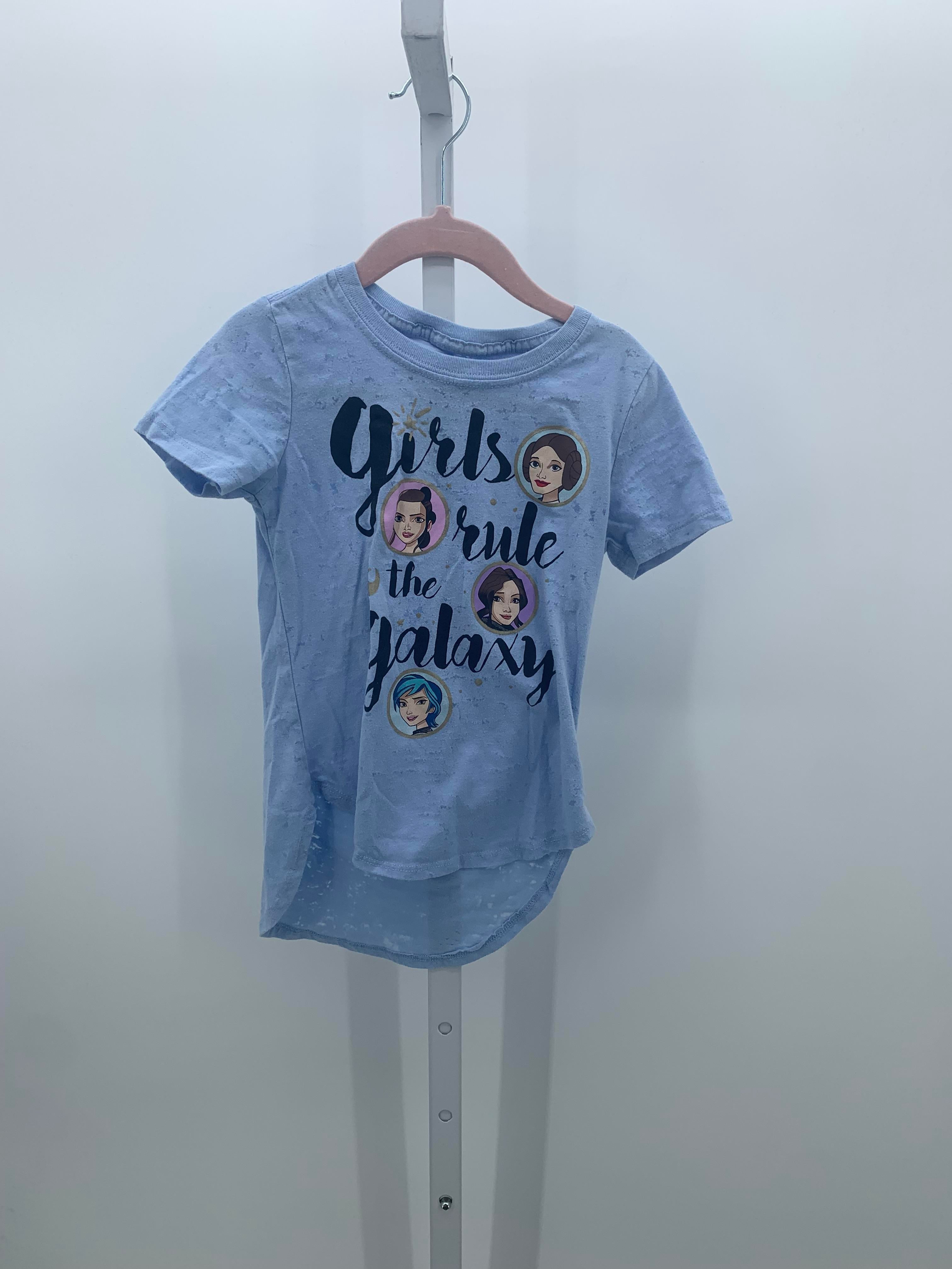 Star Wars Size 4-5 Girls Short Sleeve Shirt