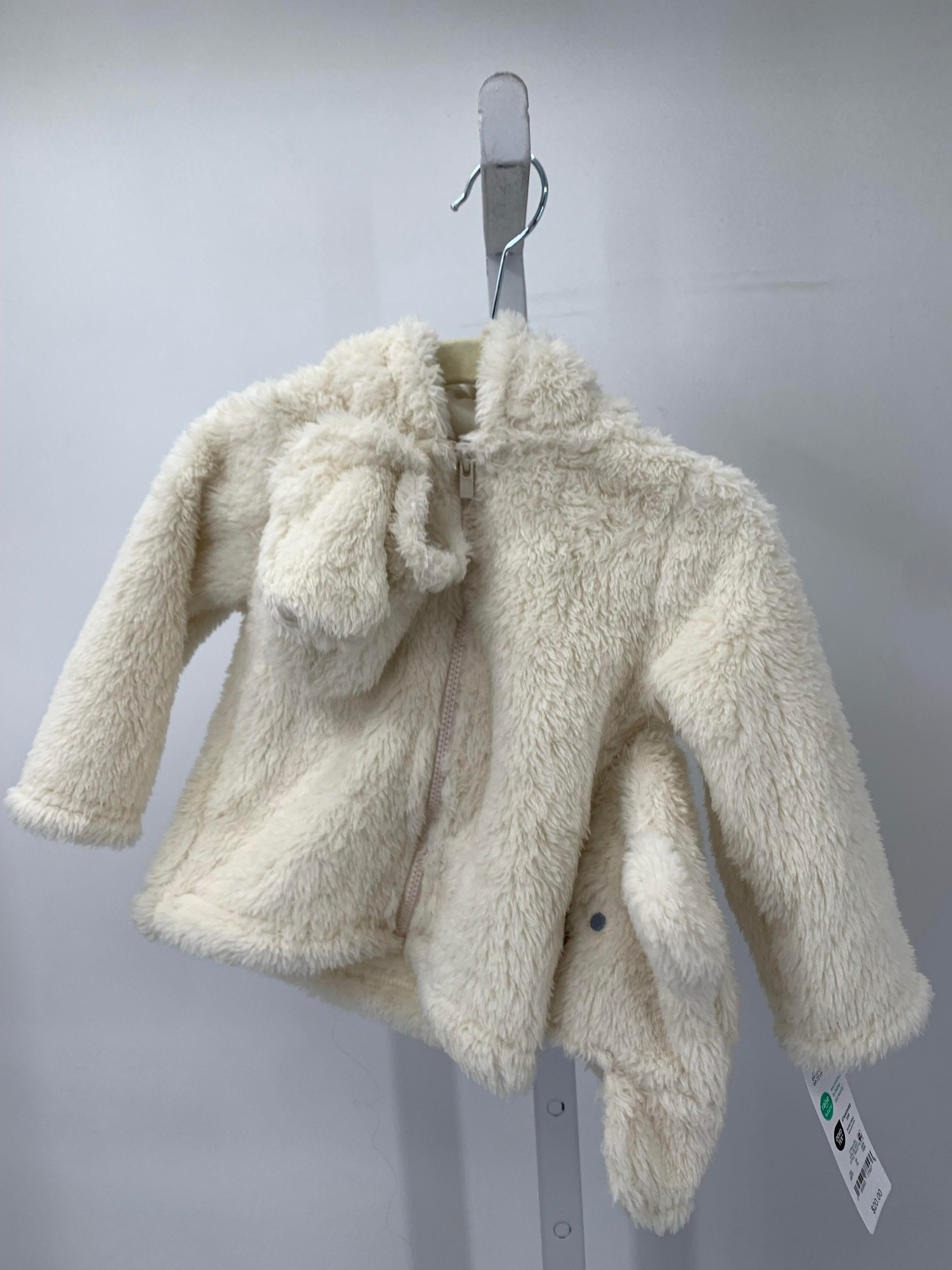 NEW FAUX FUR HOODED ZIP JACKET GLOVES AND HAT