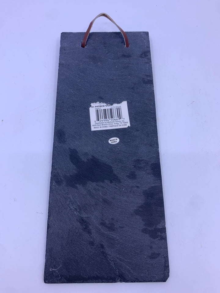 MAY THE BEST SLATE WALL HANGING.