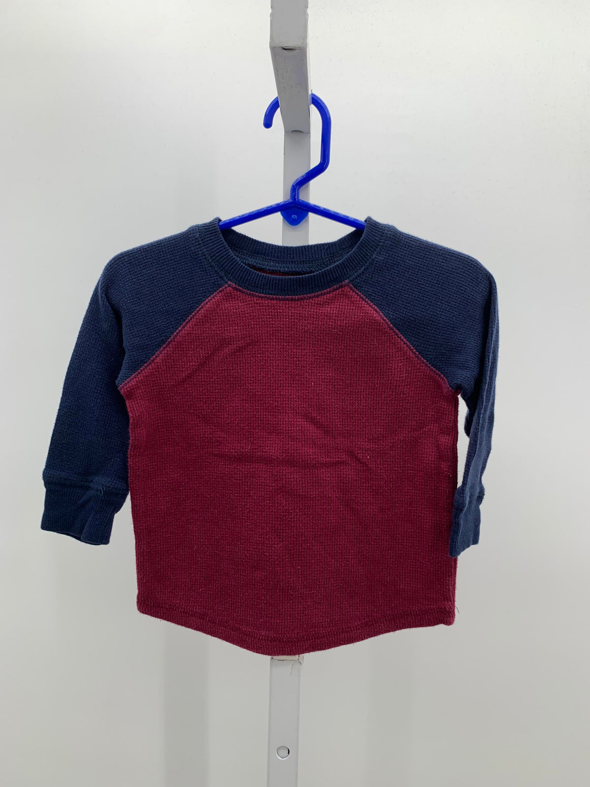 NAVY WAFFLE KNIT'