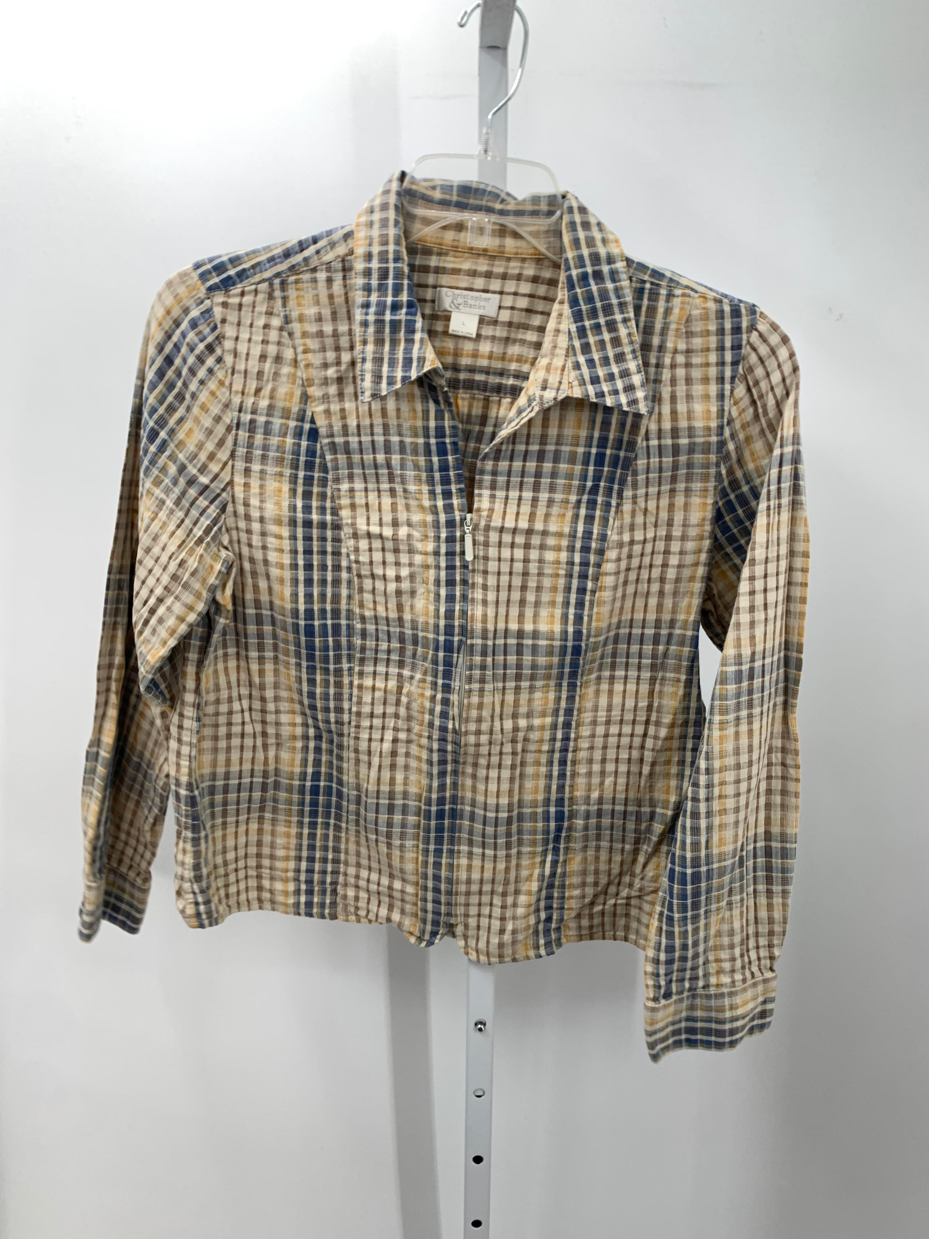 Christopher & Banks Size Large Misses Lightweight Jacket